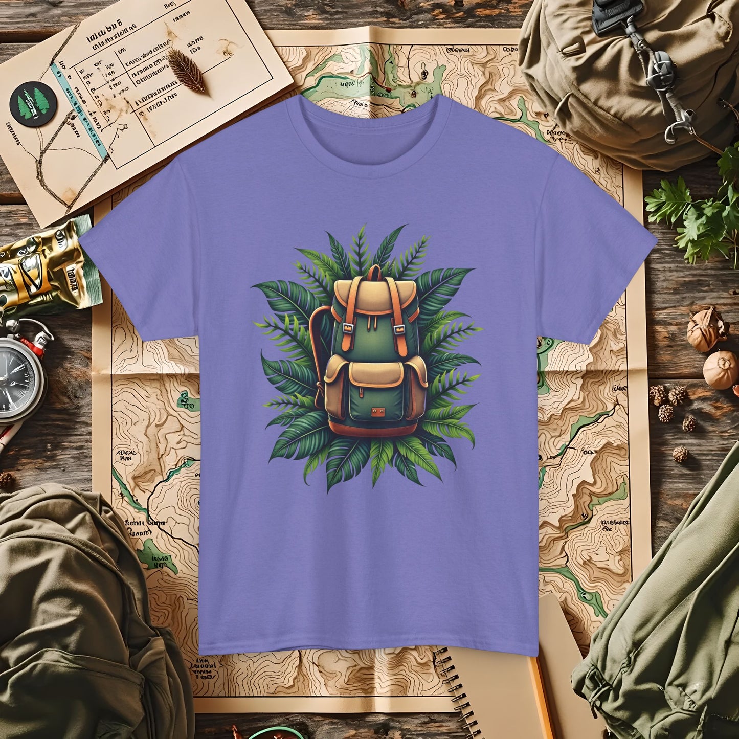 Jungle Adventure Outdoor Adventure T-Shirts | Camping, Hiking, Rafting & Kayaking Tees for Nature Lovers