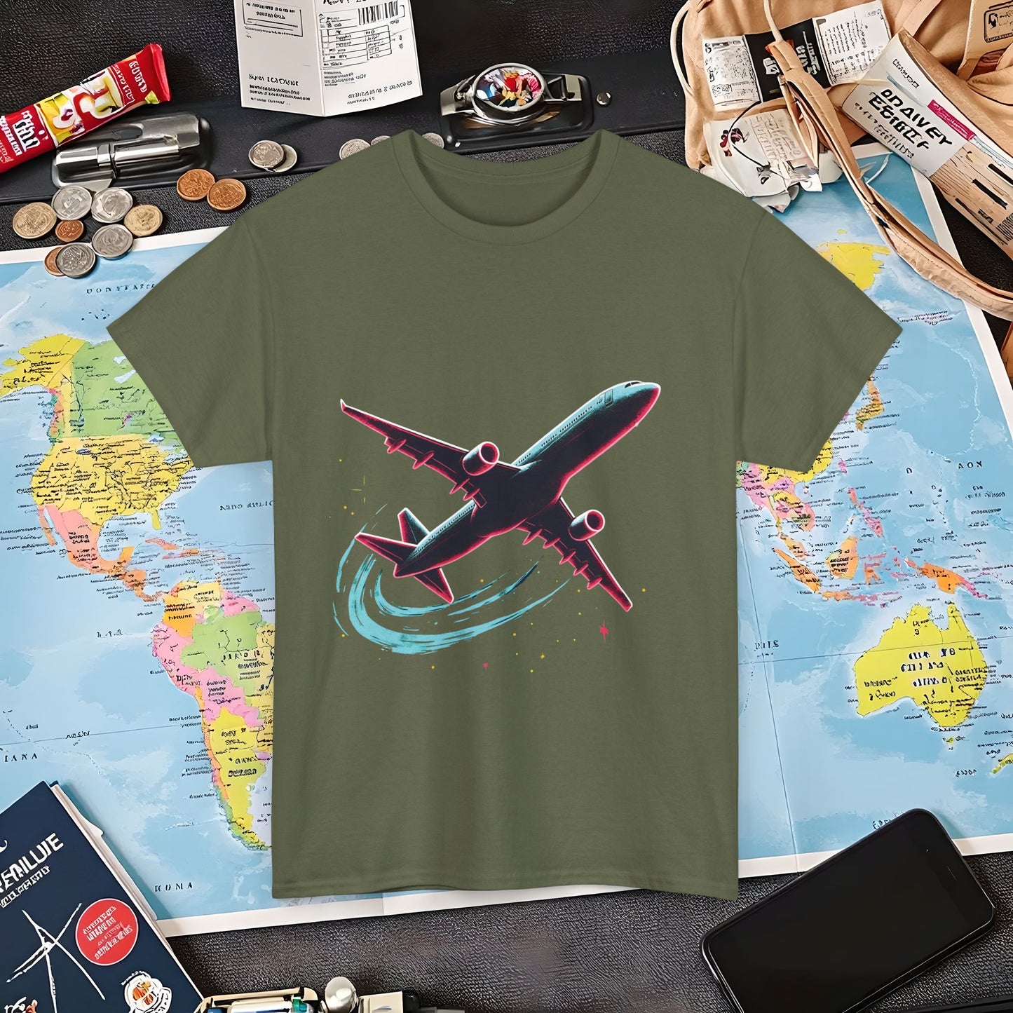 Takeoff Air Travel T-Shirts | Jetsetter, Airport, and International Flight Tees