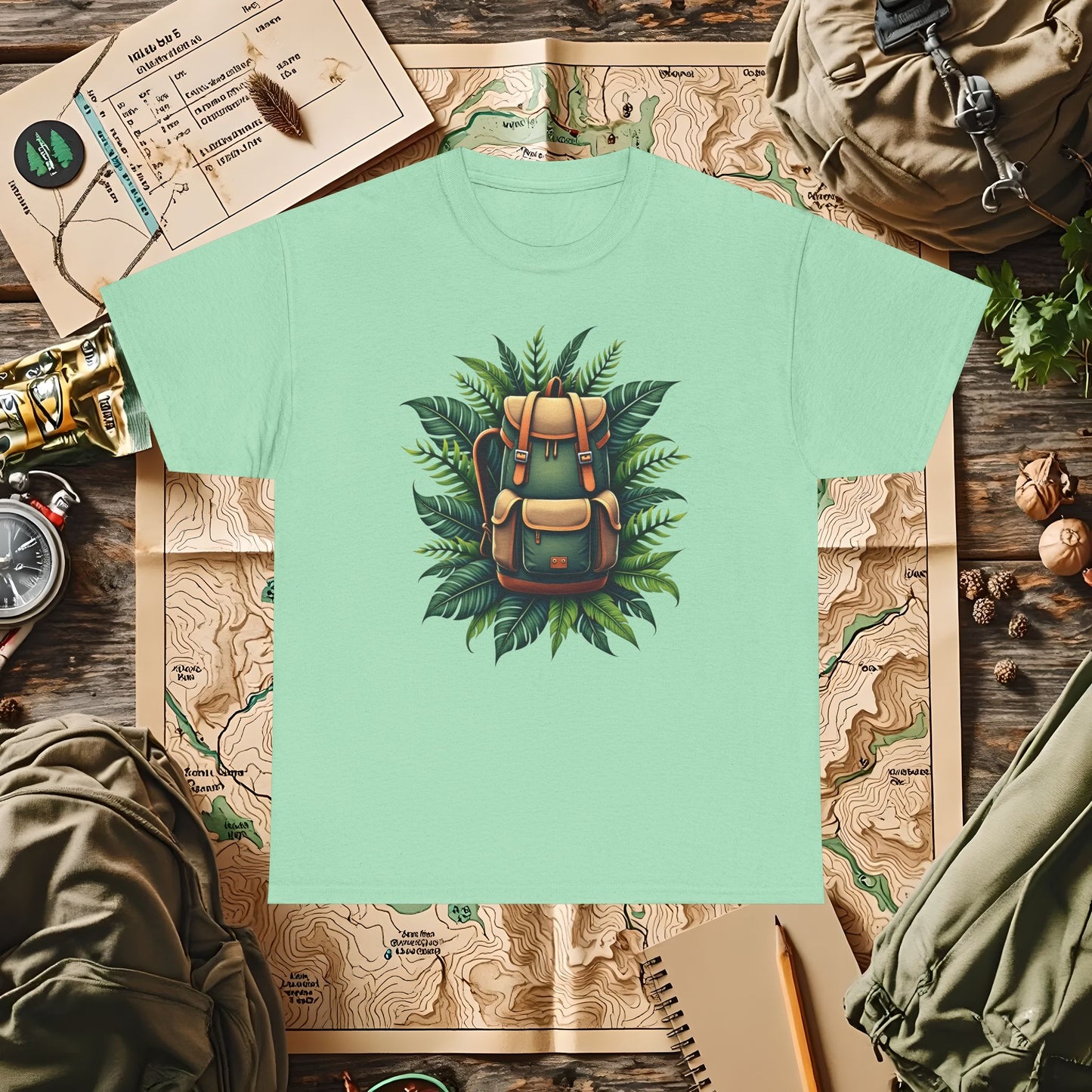 Jungle Adventure Outdoor Adventure T-Shirts | Camping, Hiking, Rafting & Kayaking Tees for Nature Lovers