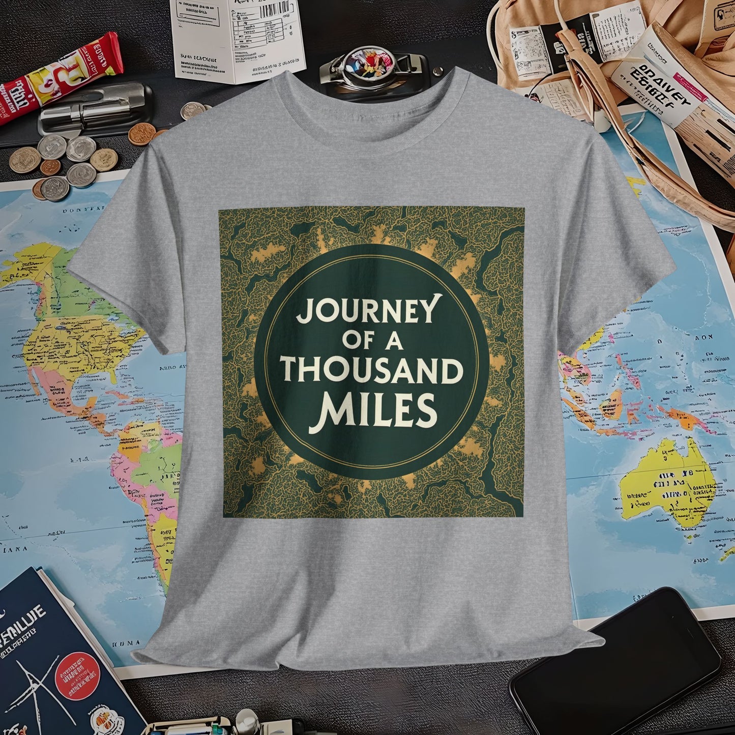 Wanderlust JourneyAir Travel T-Shirts | Jetsetter, Airport, and International Flight Tees