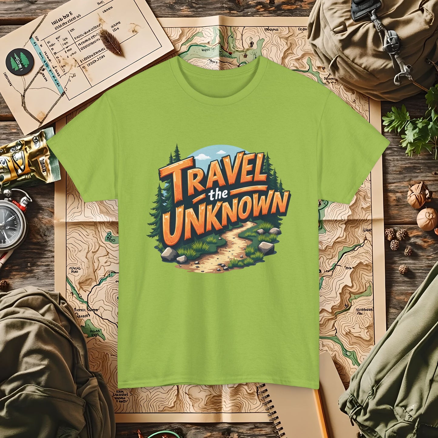 Adventurous Journey Outdoor Adventure T-Shirts | Camping, Hiking, Rafting & Kayaking Tees for Nature Lovers
