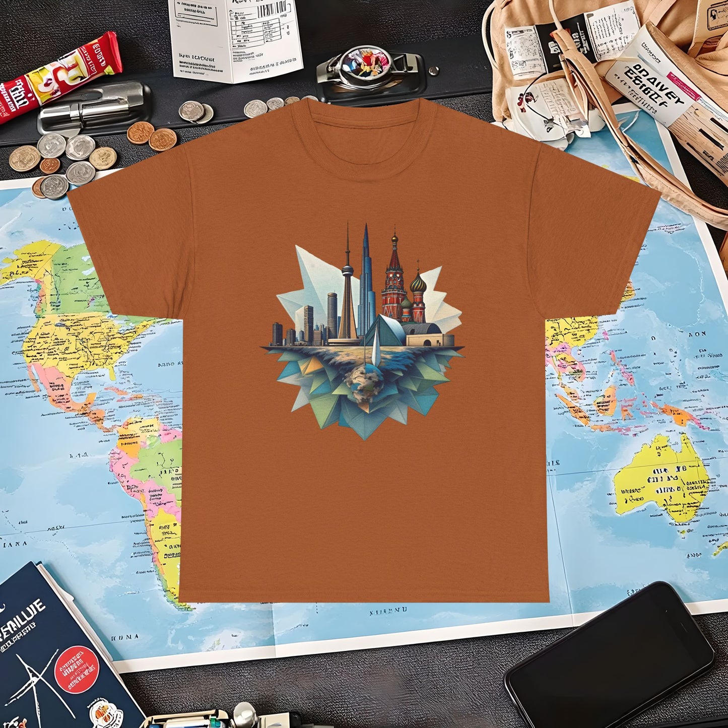 Urban Geometry Air Travel T-Shirts | Jetsetter, Airport, and International Flight Tees