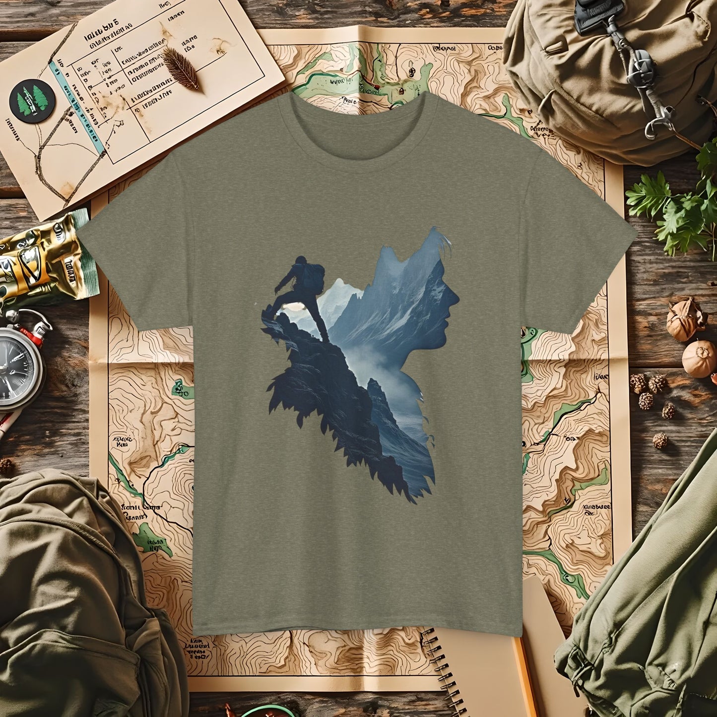 Adventure Peaks Outdoor Adventure T-Shirts | Camping, Hiking, Rafting & Kayaking Tees for Nature Lovers