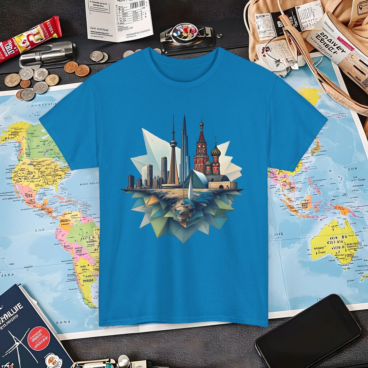 Urban Geometry Air Travel T-Shirts | Jetsetter, Airport, and International Flight Tees