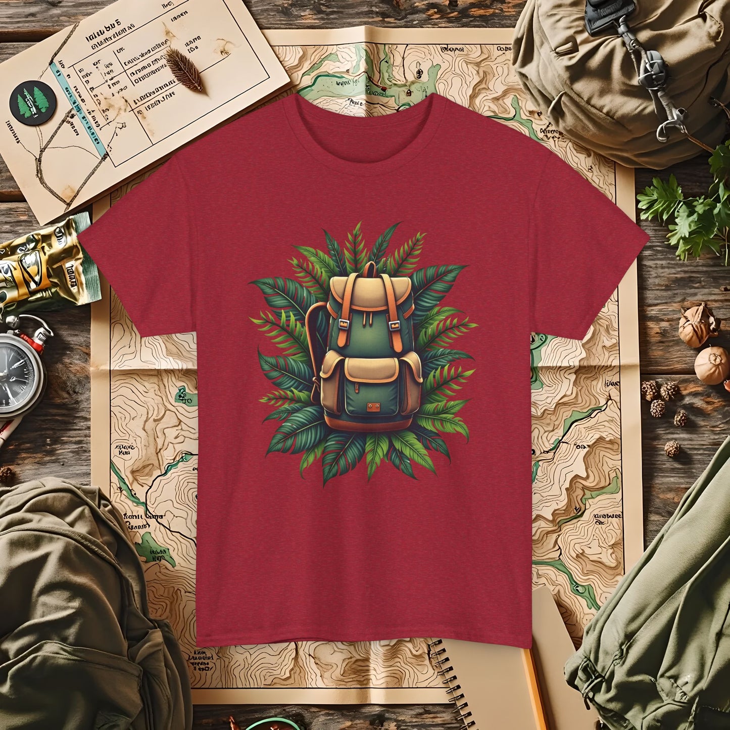 Jungle Adventure Outdoor Adventure T-Shirts | Camping, Hiking, Rafting & Kayaking Tees for Nature Lovers
