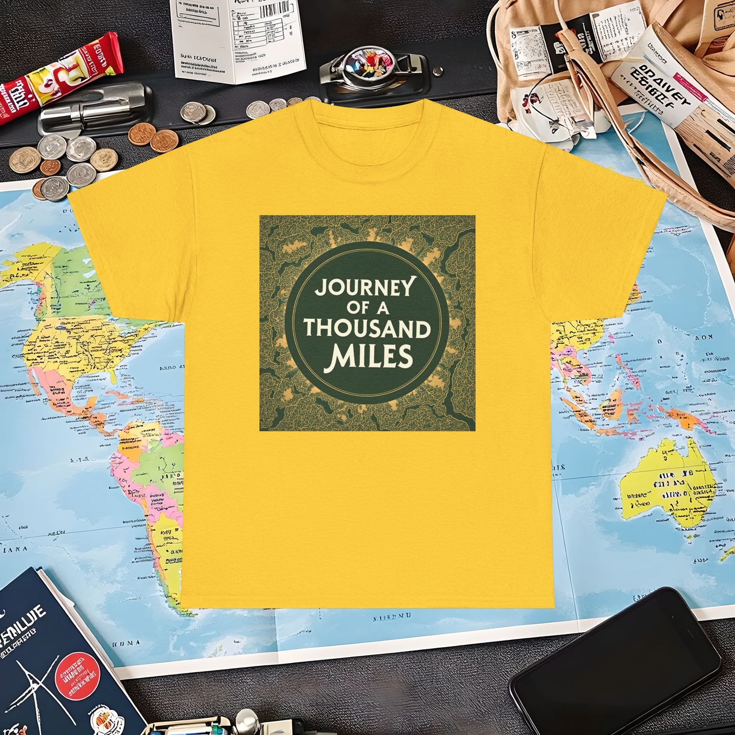 Wanderlust JourneyAir Travel T-Shirts | Jetsetter, Airport, and International Flight Tees