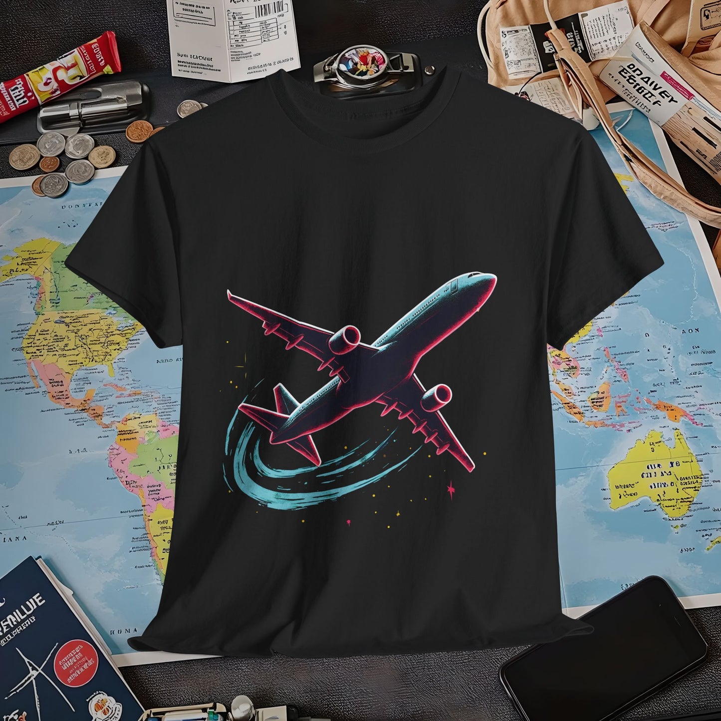 Takeoff Air Travel T-Shirts | Jetsetter, Airport, and International Flight Tees