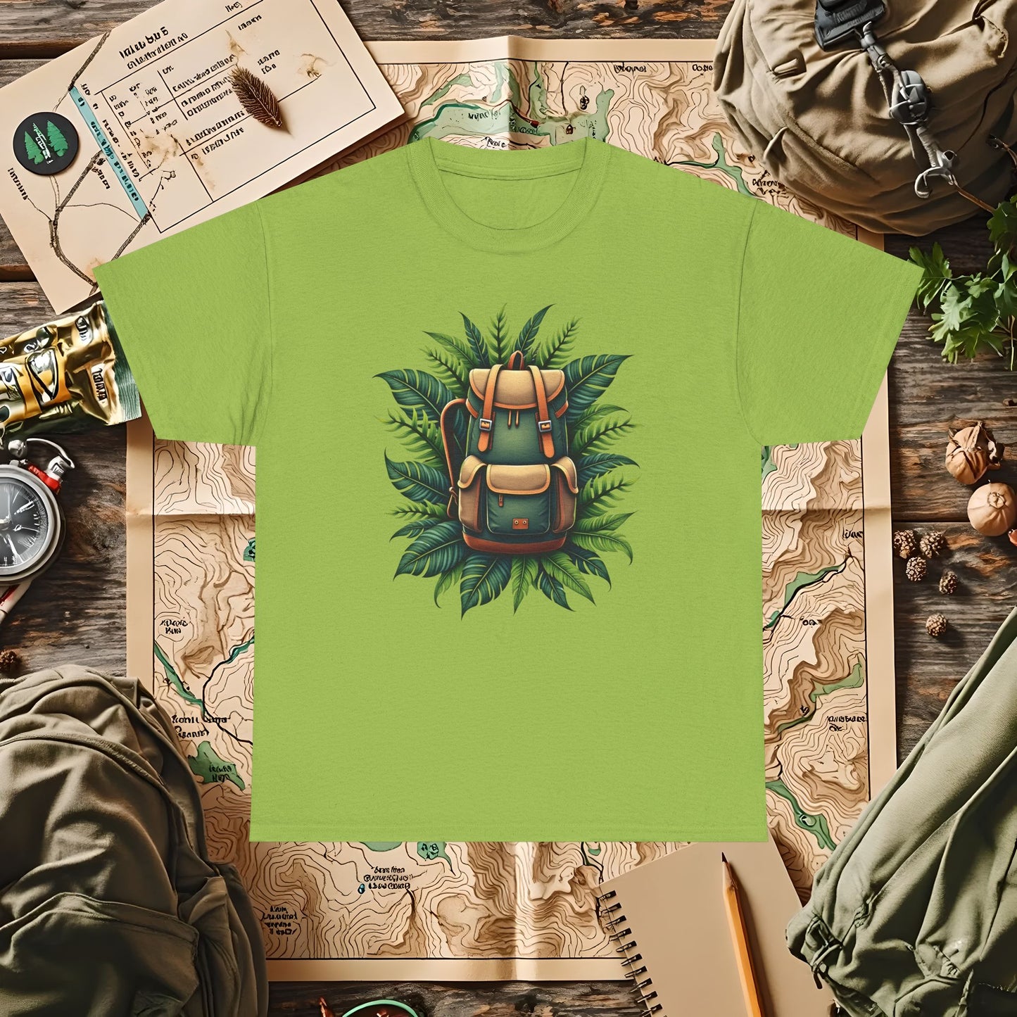 Jungle Adventure Outdoor Adventure T-Shirts | Camping, Hiking, Rafting & Kayaking Tees for Nature Lovers