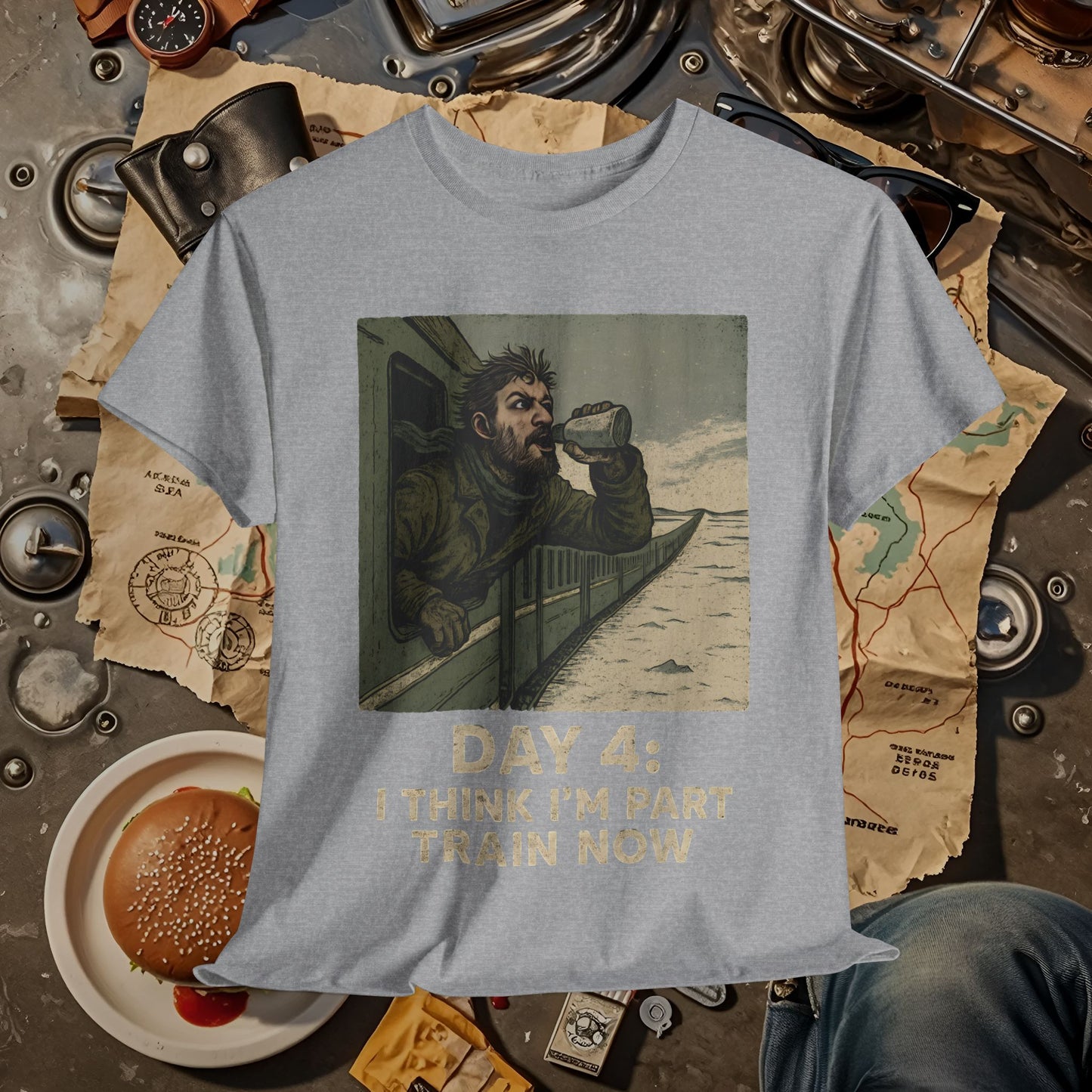 Day 4: I Think I Am Part Train – Feral Traveler’s Siberian Railroad Tee Road Trip & Vehicle Travel T-Shirts | Car, RV, and Motorcycle Adventure Tees