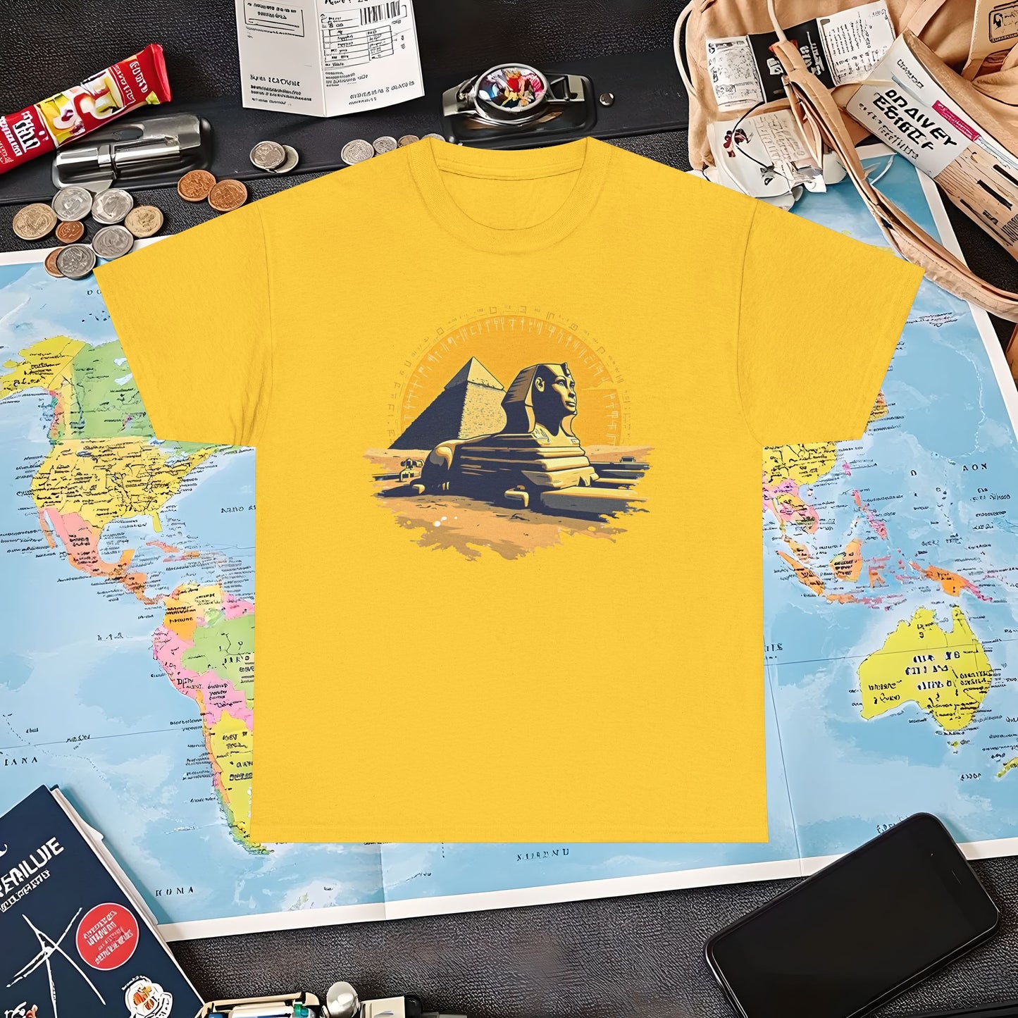 Cairo Mystique Air Travel T-Shirts | Jetsetter, Airport, and International Flight Tees