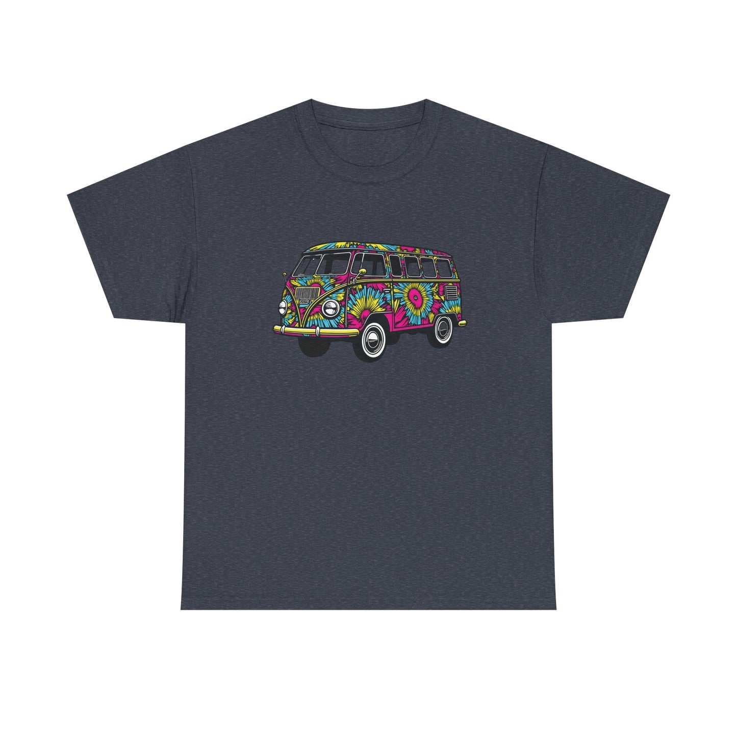 Kaleidoscope Van Road Trip & Vehicle Travel T-Shirts | Car, RV, and Motorcycle Adventure Tees