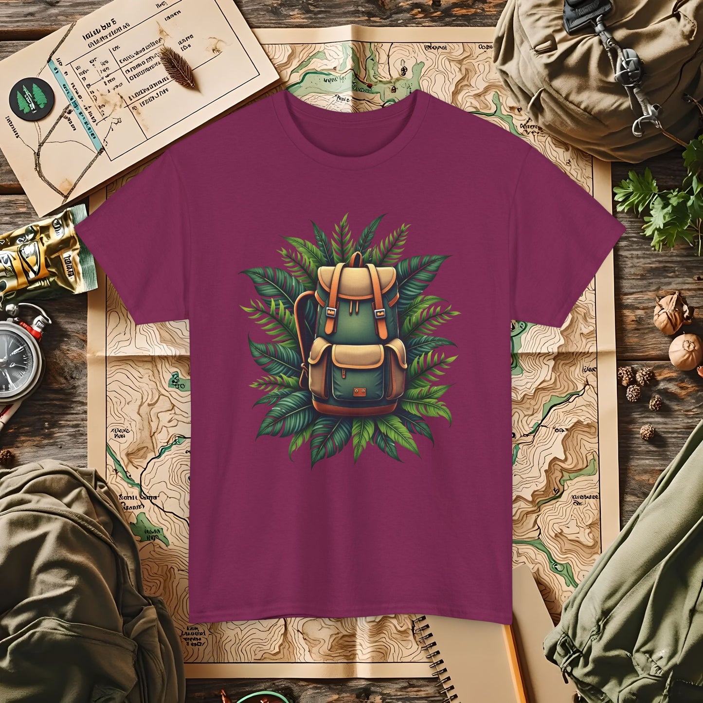 Jungle Adventure Outdoor Adventure T-Shirts | Camping, Hiking, Rafting & Kayaking Tees for Nature Lovers