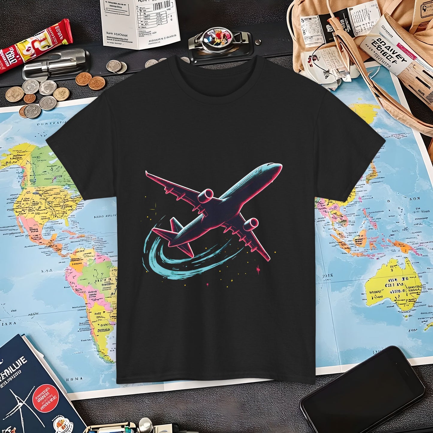 Takeoff Air Travel T-Shirts | Jetsetter, Airport, and International Flight Tees