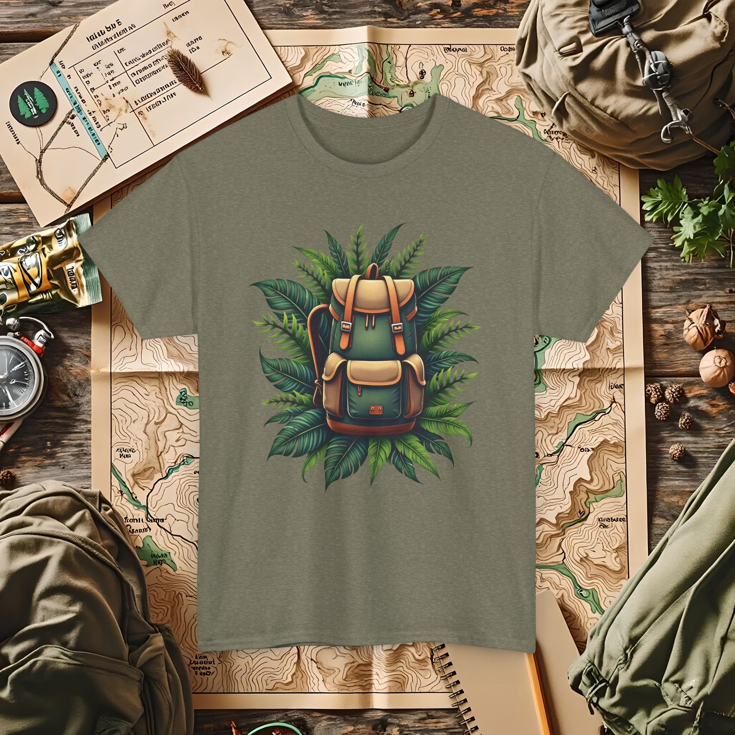 Jungle Adventure Outdoor Adventure T-Shirts | Camping, Hiking, Rafting & Kayaking Tees for Nature Lovers
