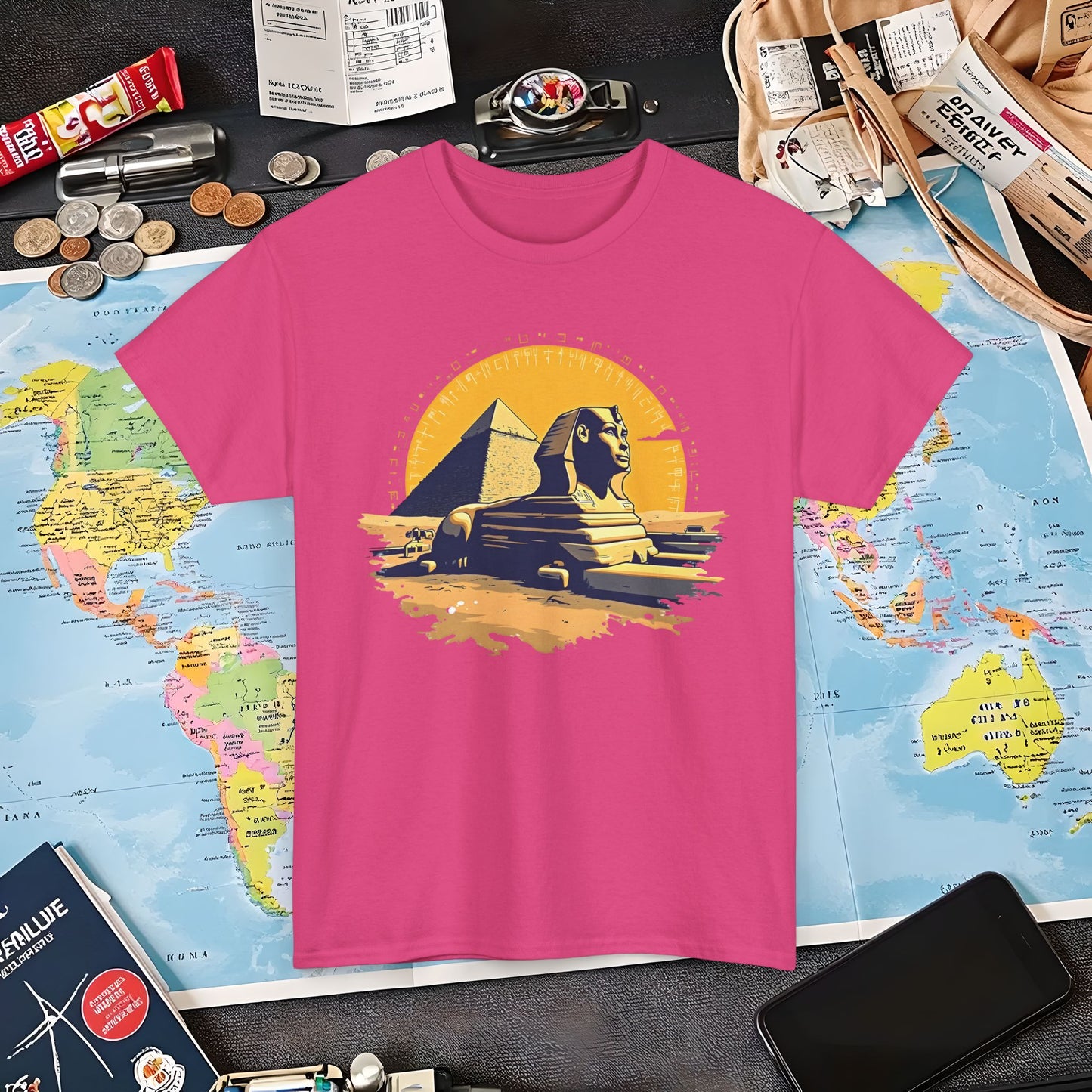 Cairo Mystique Air Travel T-Shirts | Jetsetter, Airport, and International Flight Tees