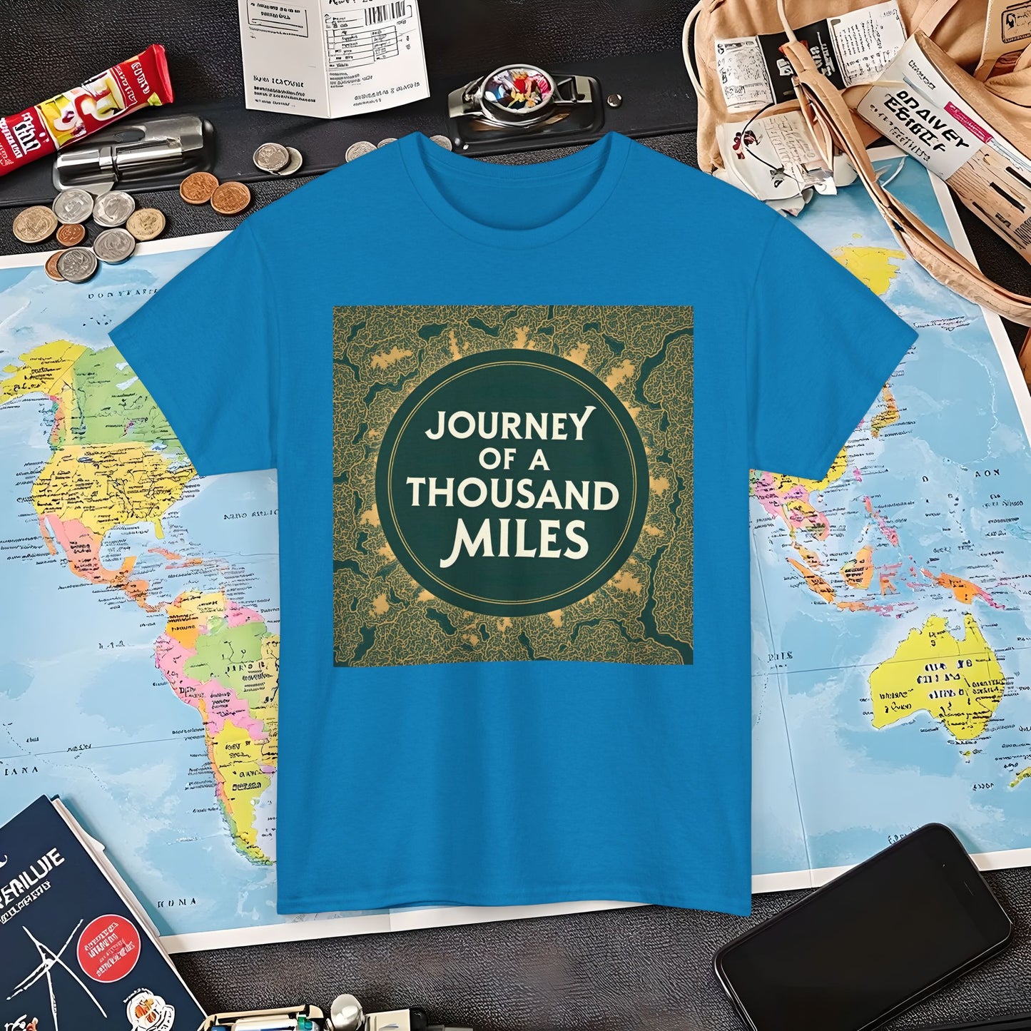 Wanderlust JourneyAir Travel T-Shirts | Jetsetter, Airport, and International Flight Tees