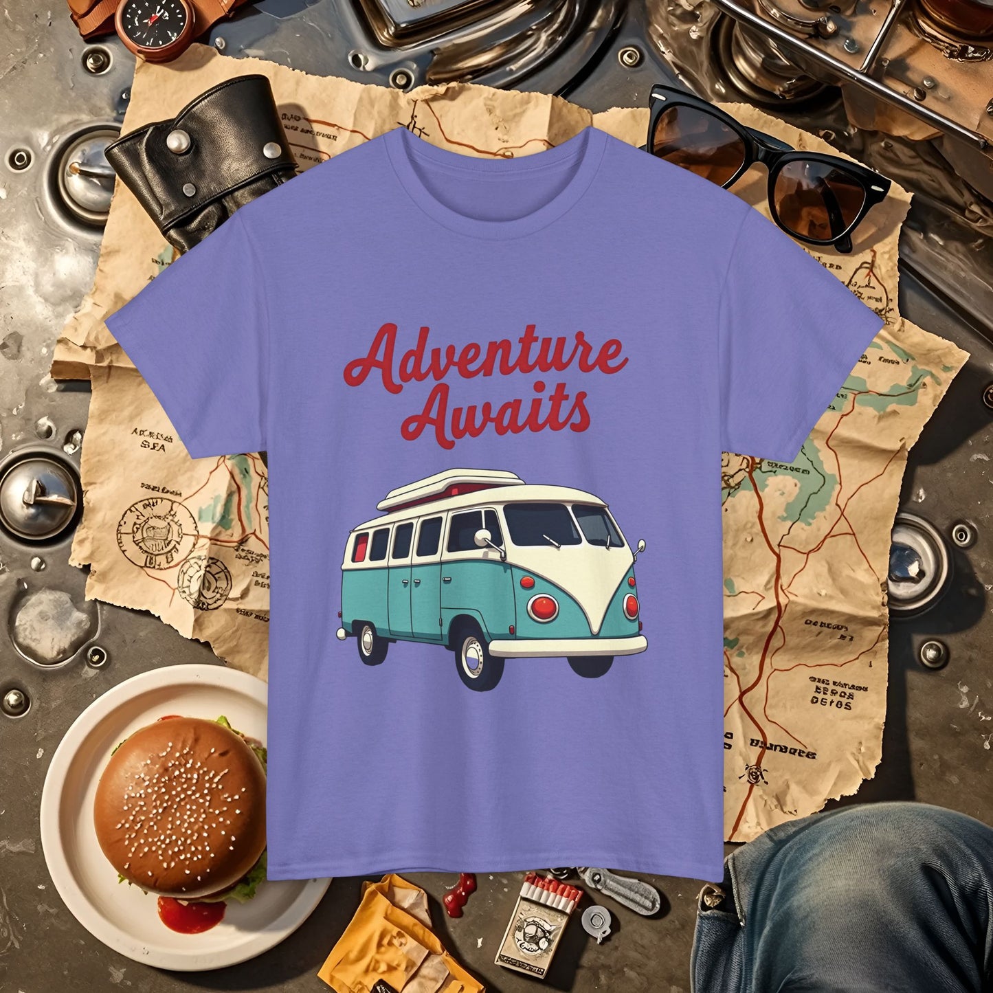 Wanderlust Van Road Trip & Vehicle Travel T-Shirts | Car, RV, and Motorcycle Adventure Tees