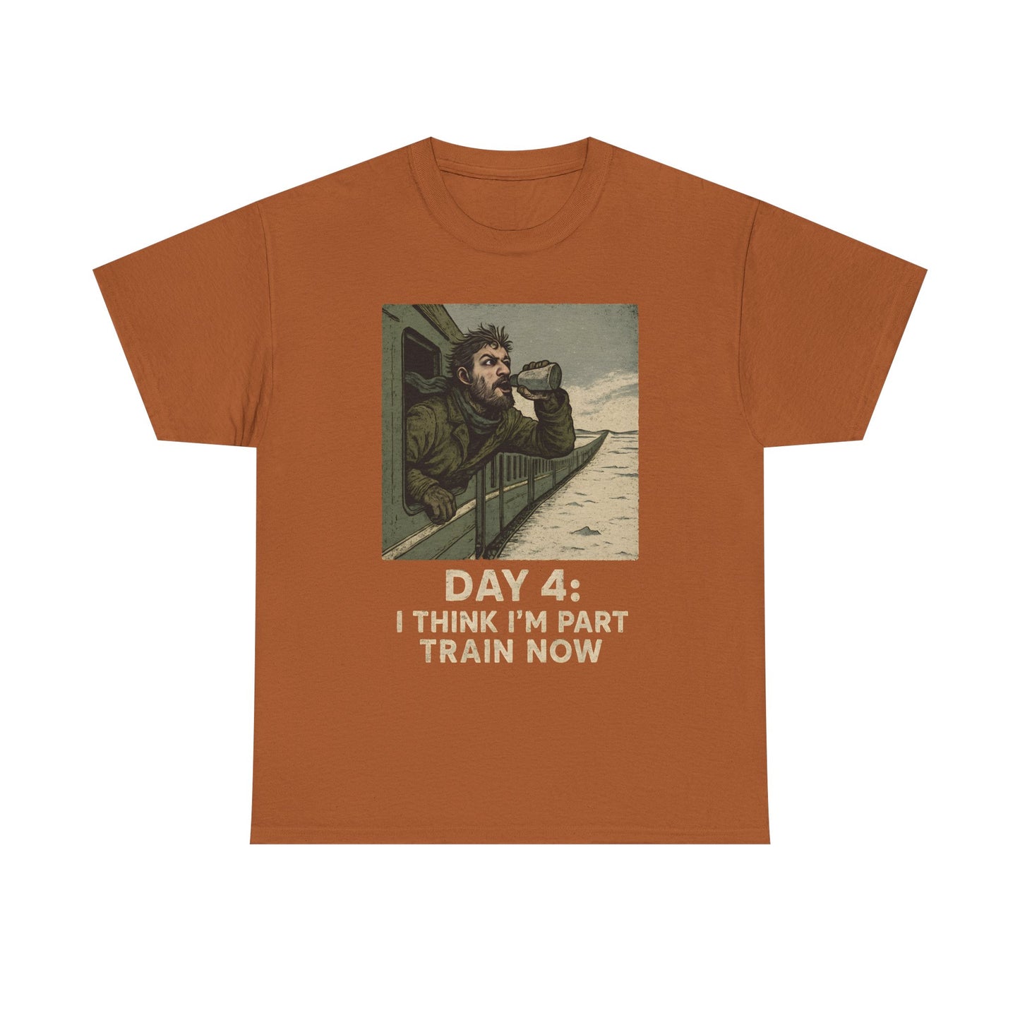 Day 4: I Think I Am Part Train – Feral Traveler’s Siberian Railroad Tee Road Trip & Vehicle Travel T-Shirts | Car, RV, and Motorcycle Adventure Tees
