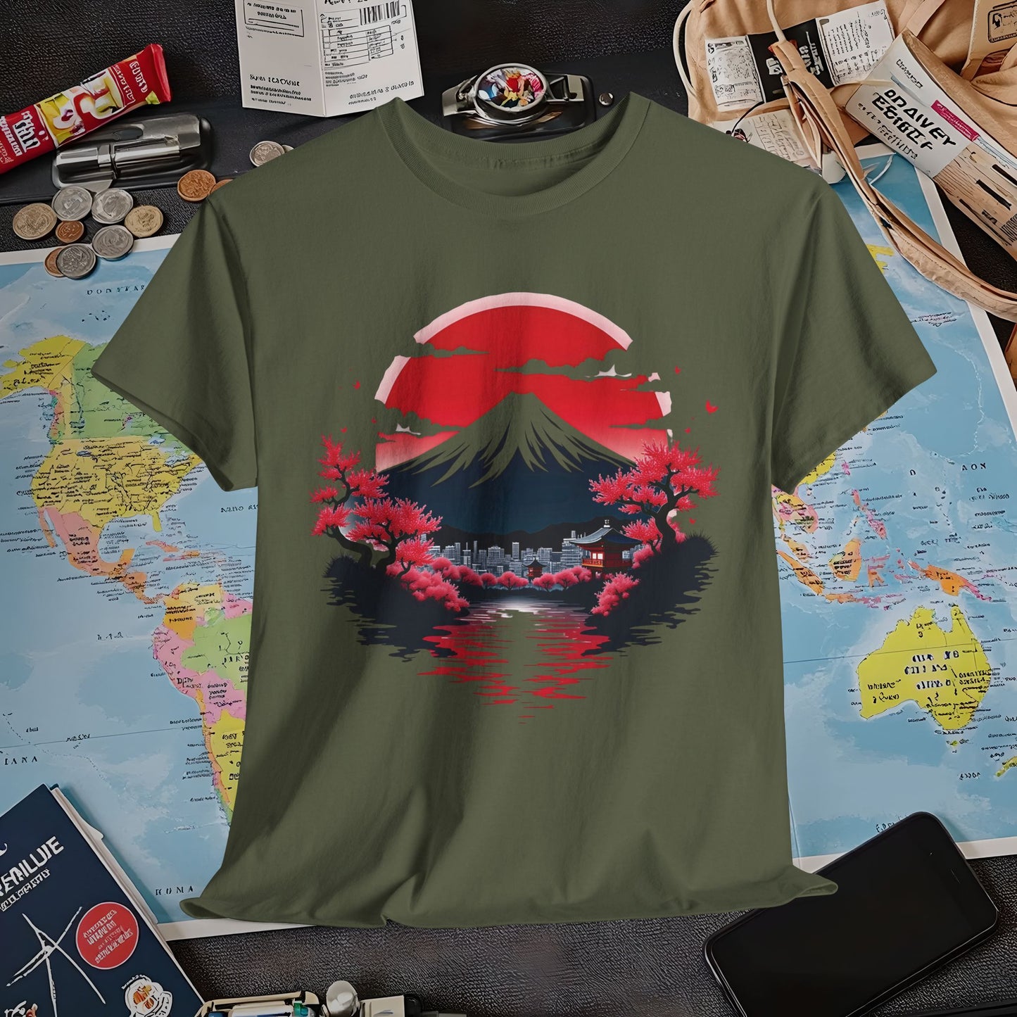 Tokyo Vibes Air Travel T-Shirts | Jetsetter, Airport, and International Flight Tees