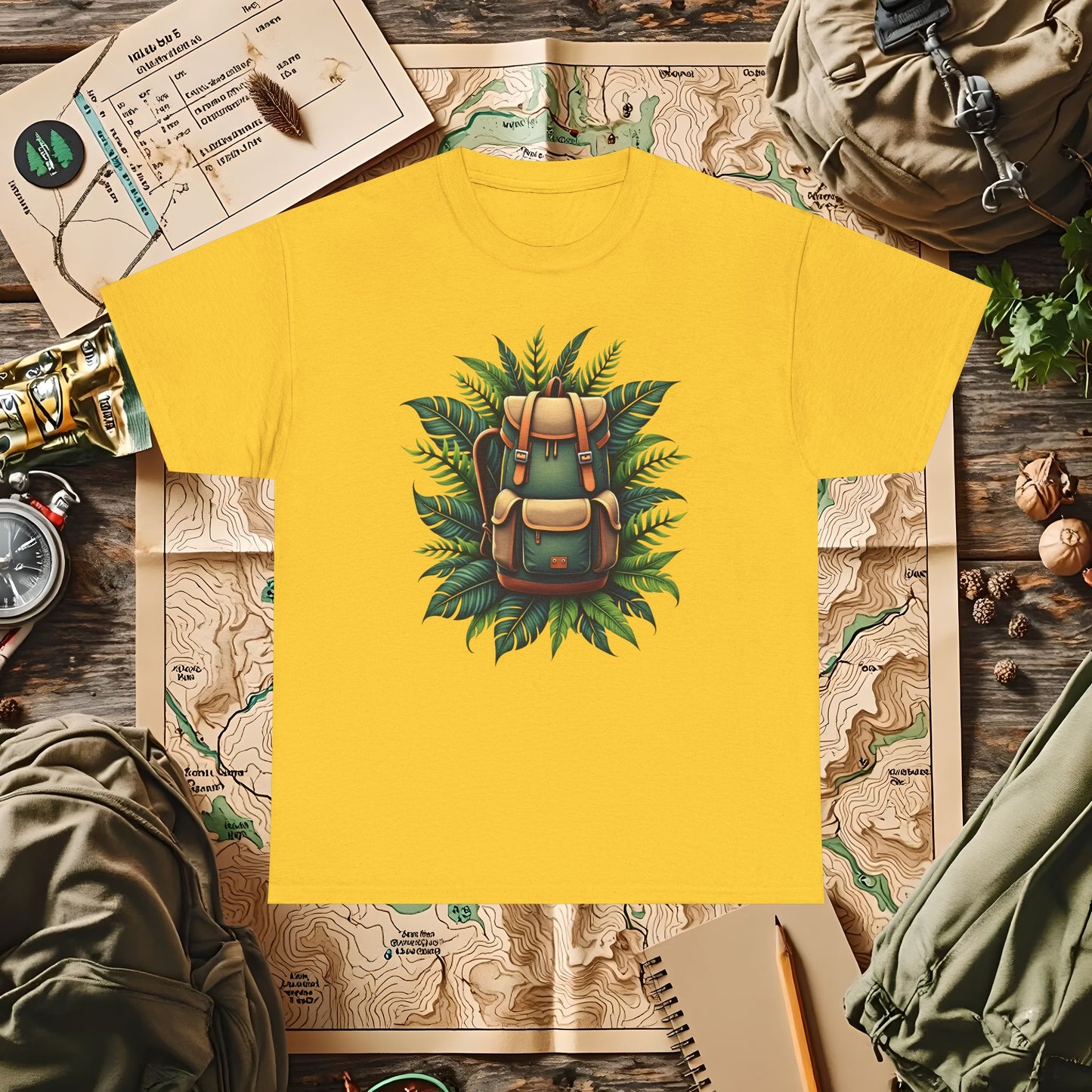 Jungle Adventure Outdoor Adventure T-Shirts | Camping, Hiking, Rafting & Kayaking Tees for Nature Lovers