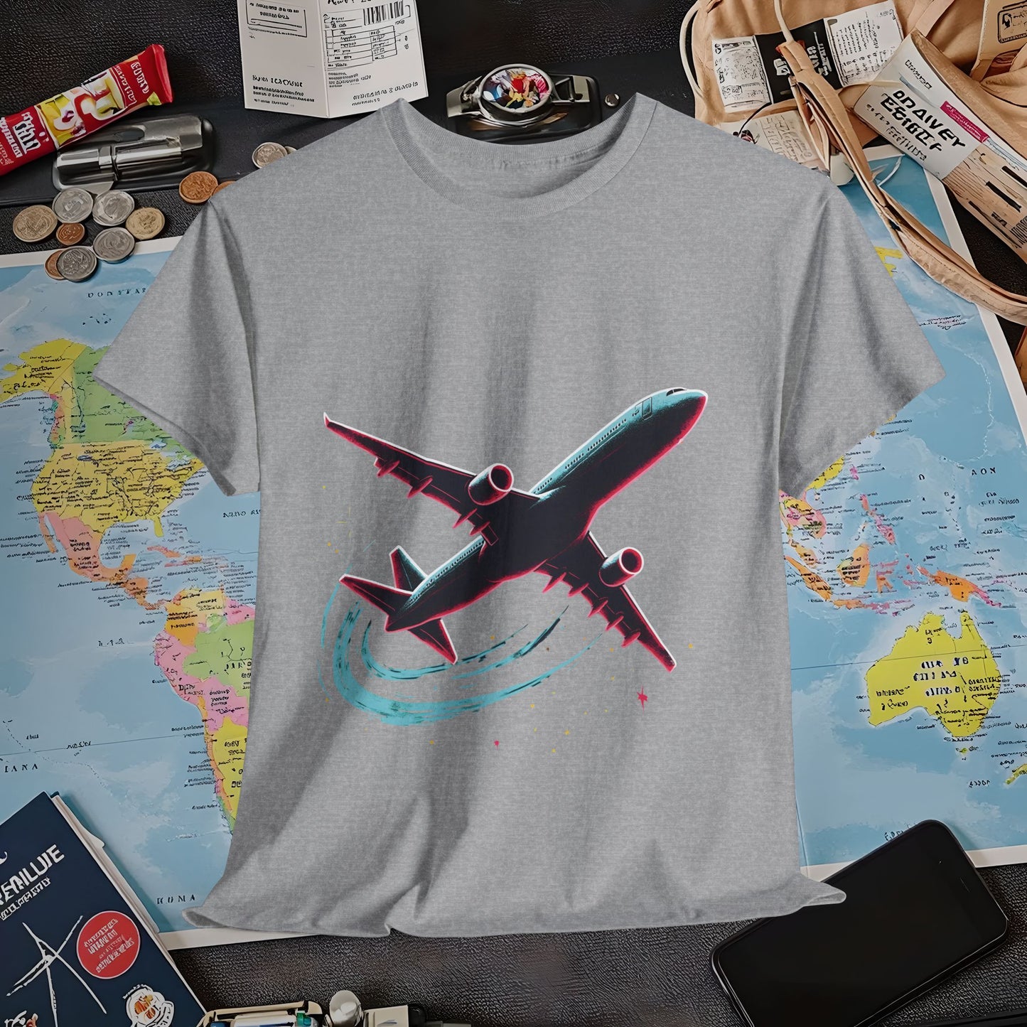Takeoff Air Travel T-Shirts | Jetsetter, Airport, and International Flight Tees