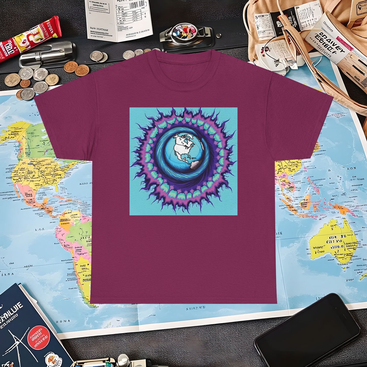 Adventure Aura Air Travel T-Shirts | Jetsetter, Airport, and International Flight Tees