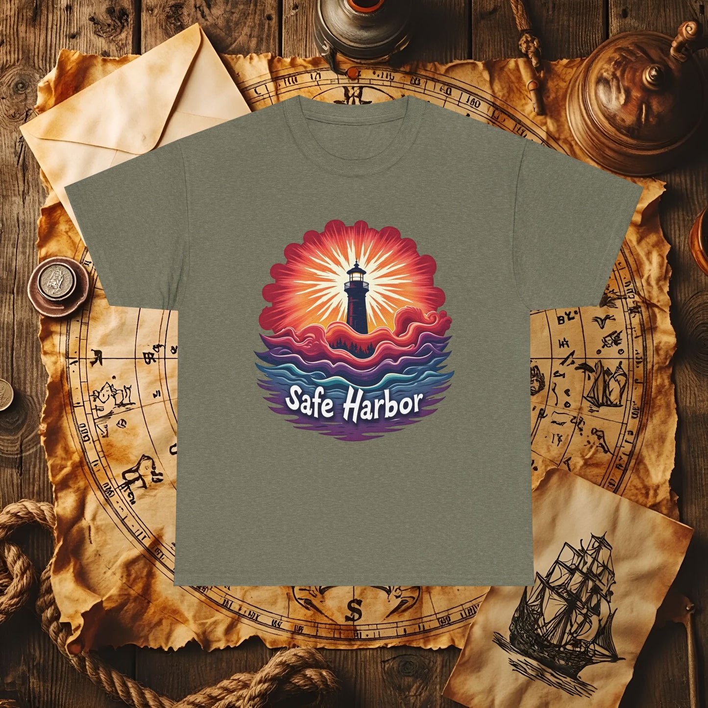 Harbor Glow Cruise Travel T-Shirts | Funny & Stylish Tees for Ocean Adventures