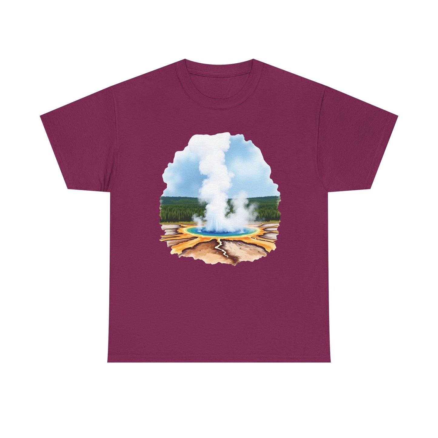 Yellowstone Wonder Road Trip & Vehicle Travel T-Shirts | Car, RV, and Motorcycle Adventure Tees