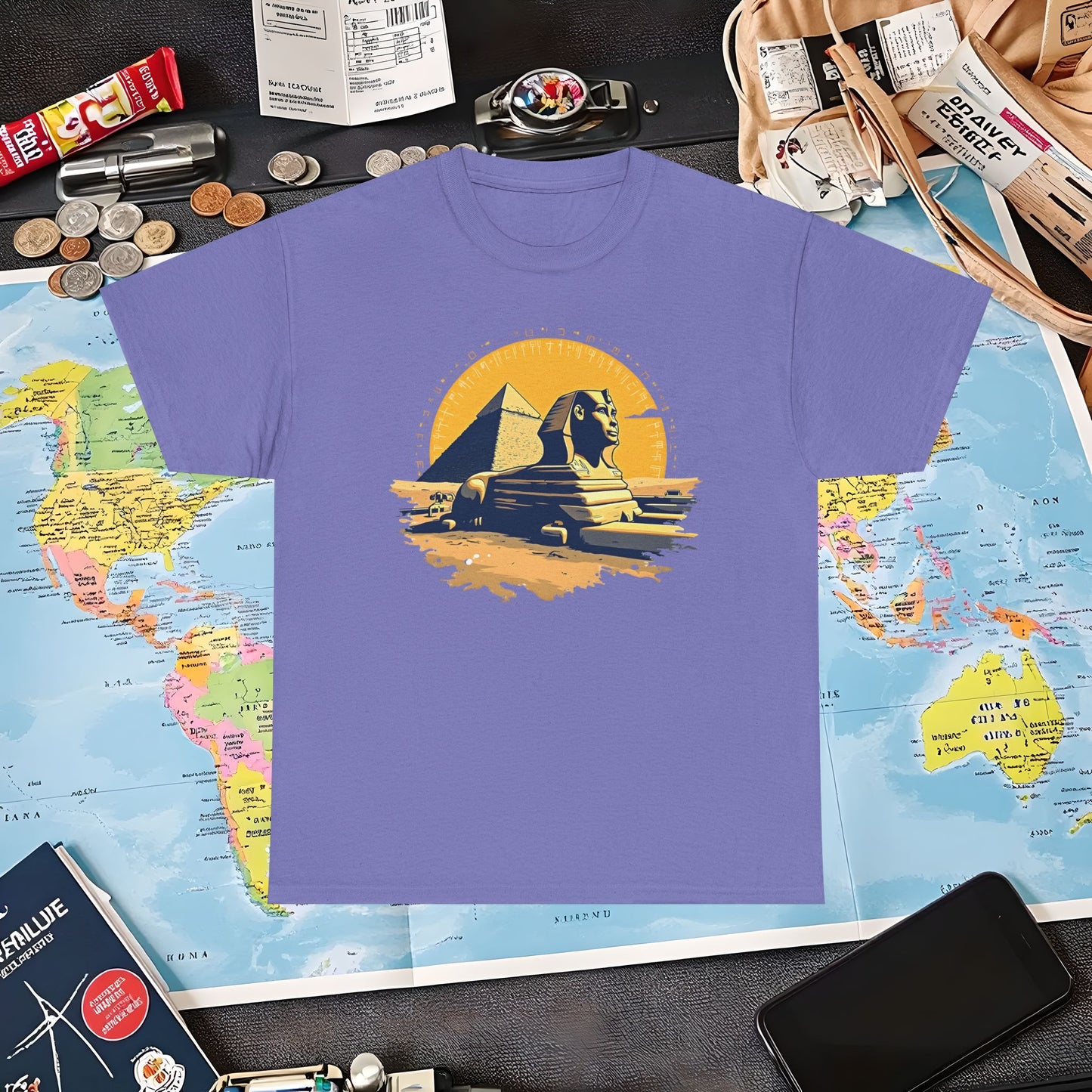 Cairo Mystique Air Travel T-Shirts | Jetsetter, Airport, and International Flight Tees