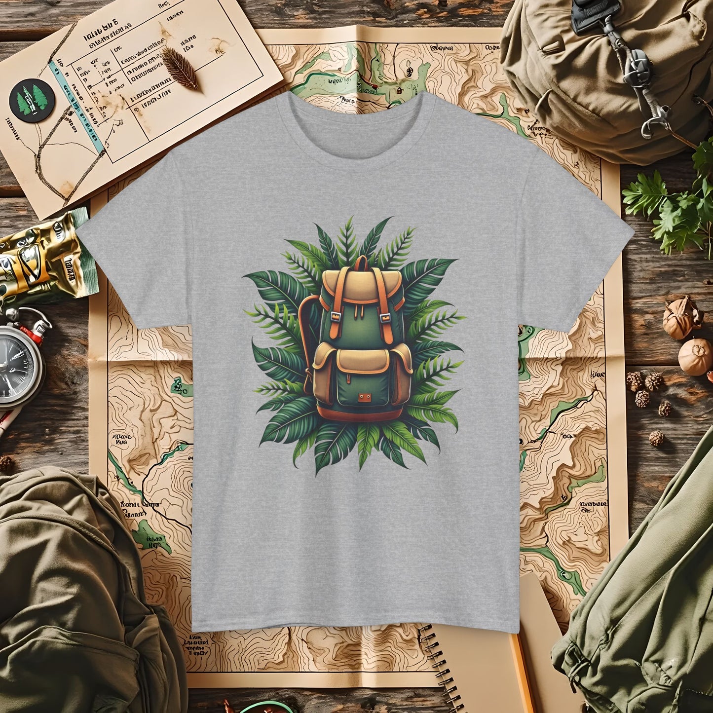 Jungle Adventure Outdoor Adventure T-Shirts | Camping, Hiking, Rafting & Kayaking Tees for Nature Lovers