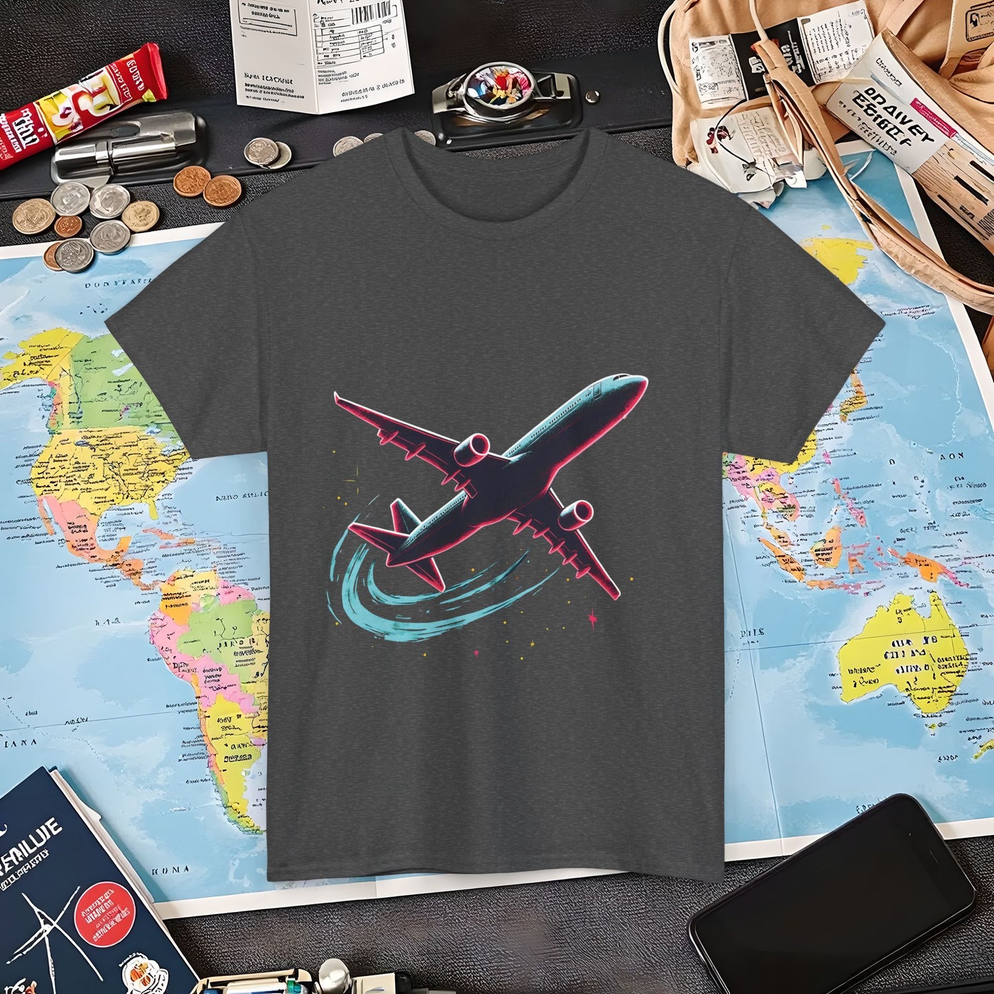 Takeoff Air Travel T-Shirts | Jetsetter, Airport, and International Flight Tees