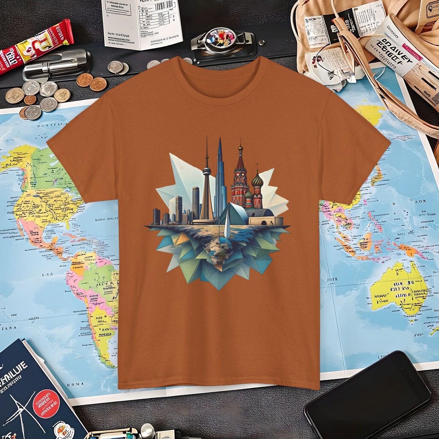 Urban Geometry Air Travel T-Shirts | Jetsetter, Airport, and International Flight Tees