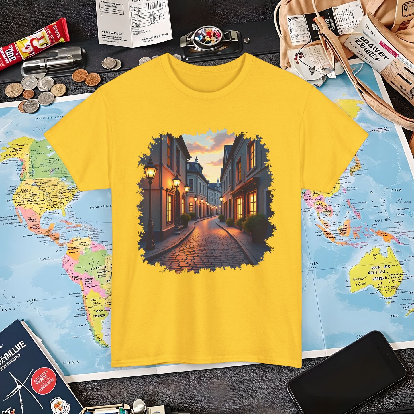 European Romance Air Travel T-Shirts | Jetsetter, Airport, and International Flight Tees