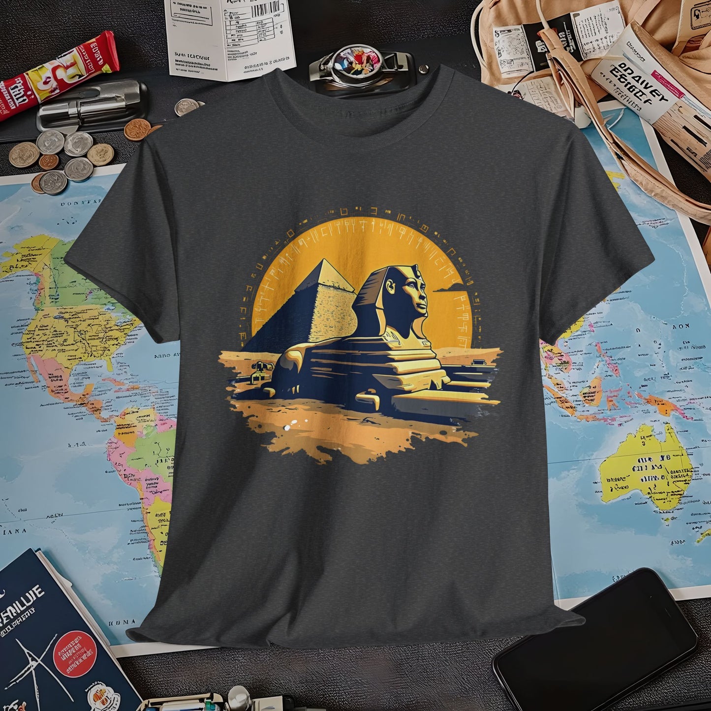 Cairo Mystique Air Travel T-Shirts | Jetsetter, Airport, and International Flight Tees