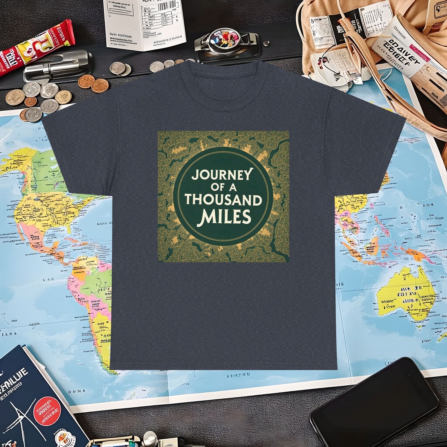 Wanderlust JourneyAir Travel T-Shirts | Jetsetter, Airport, and International Flight Tees