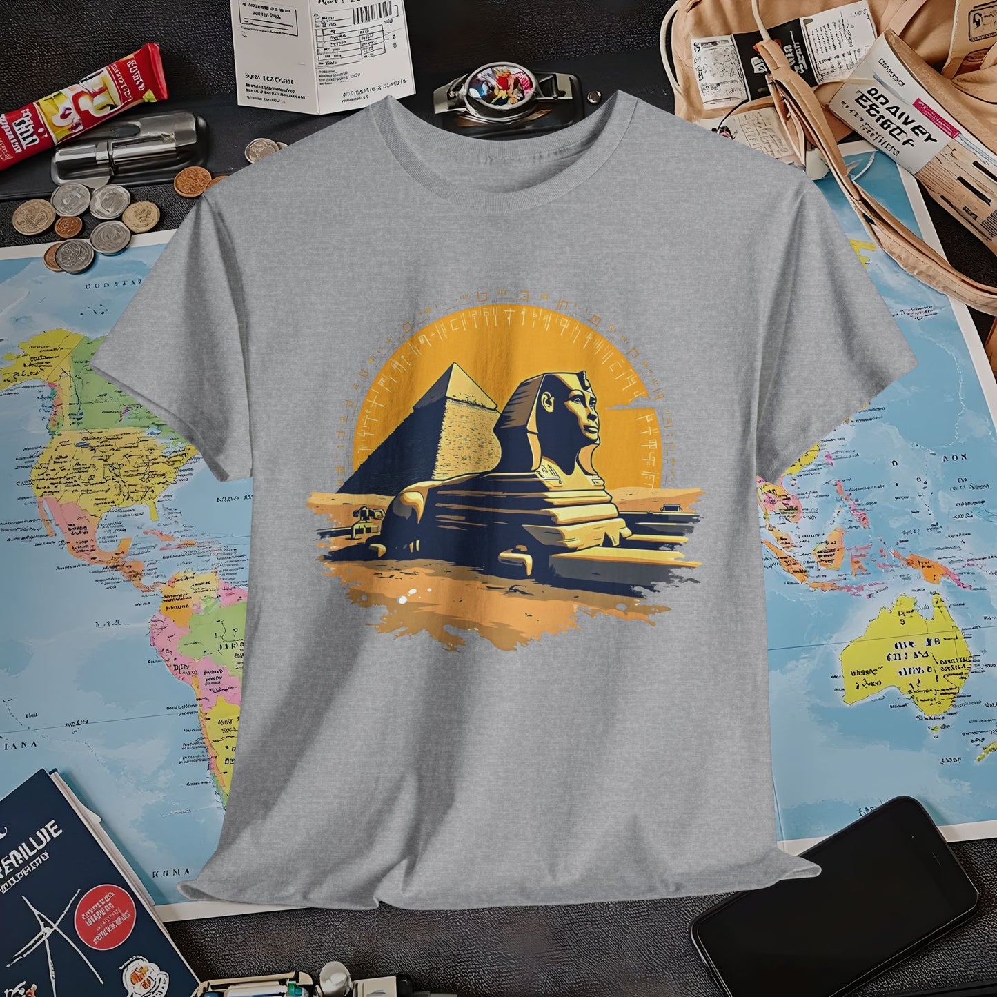 Cairo Mystique Air Travel T-Shirts | Jetsetter, Airport, and International Flight Tees