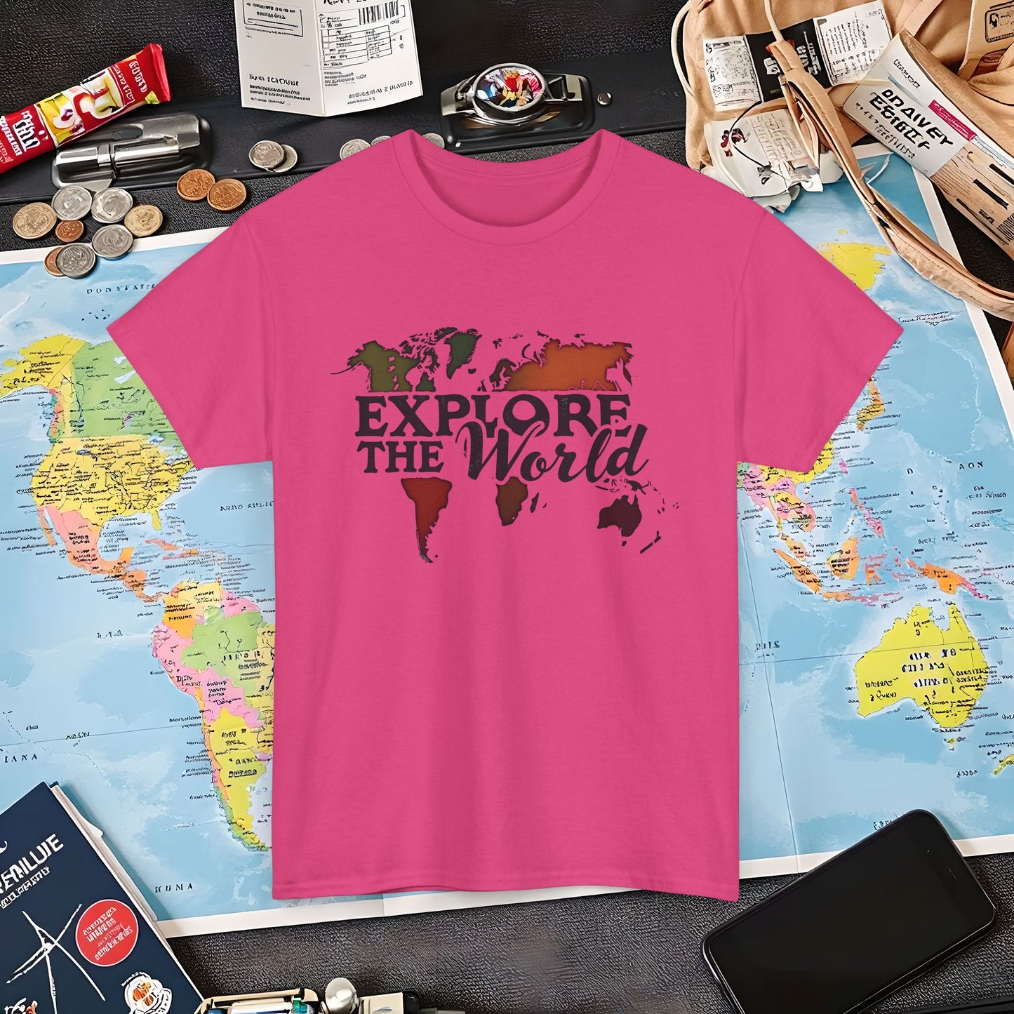 Vintage Explorer Air Travel T-Shirts | Jetsetter, Airport, and International Flight Tees