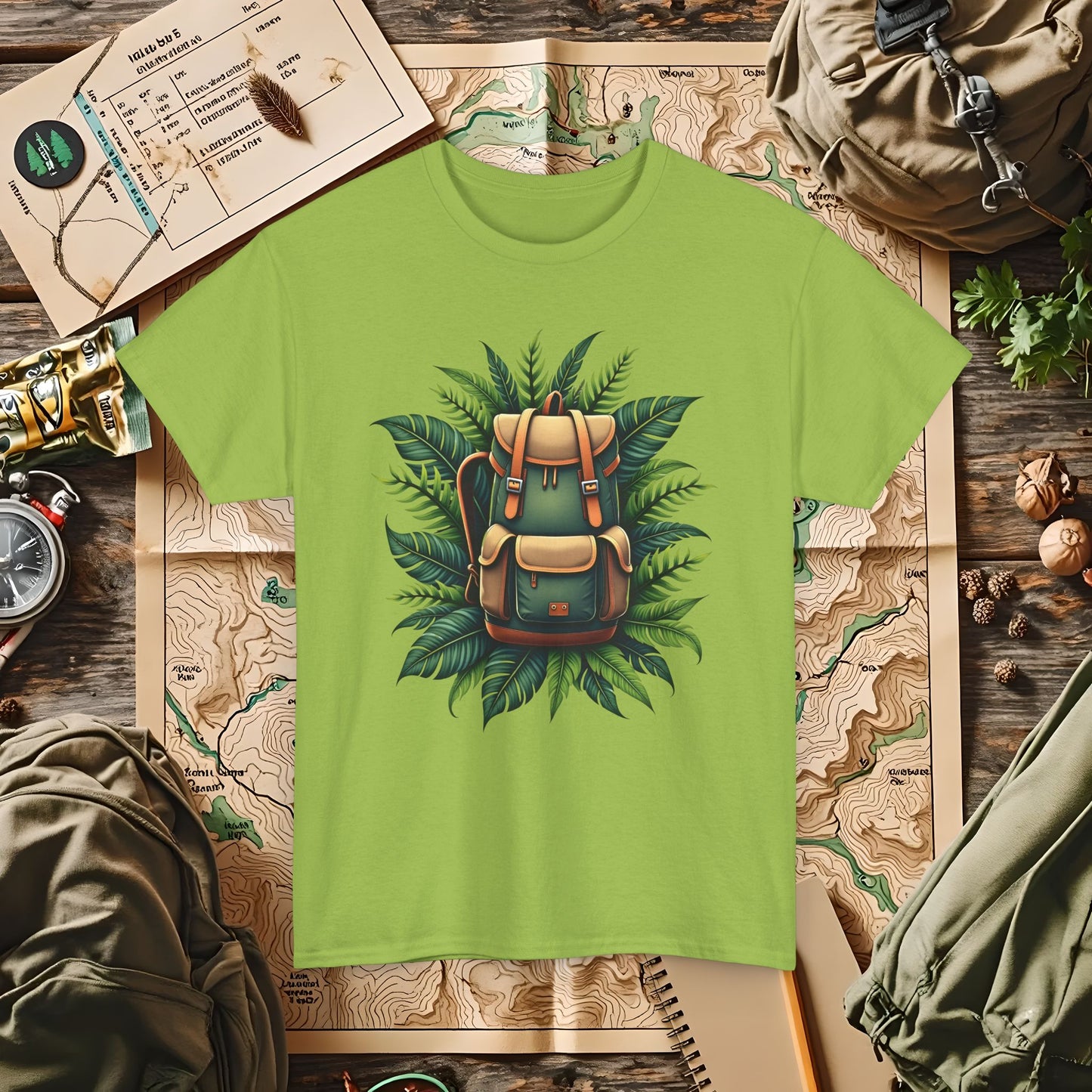 Jungle Adventure Outdoor Adventure T-Shirts | Camping, Hiking, Rafting & Kayaking Tees for Nature Lovers