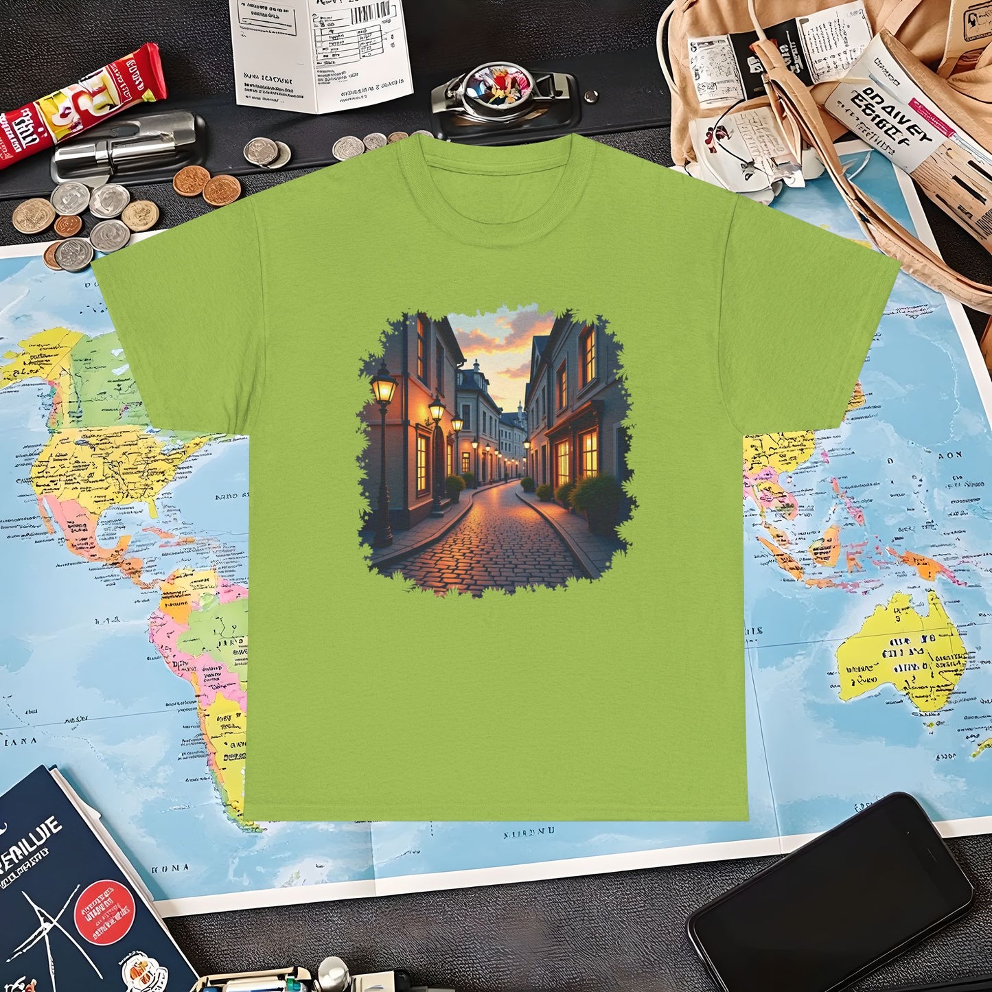 European Romance Air Travel T-Shirts | Jetsetter, Airport, and International Flight Tees