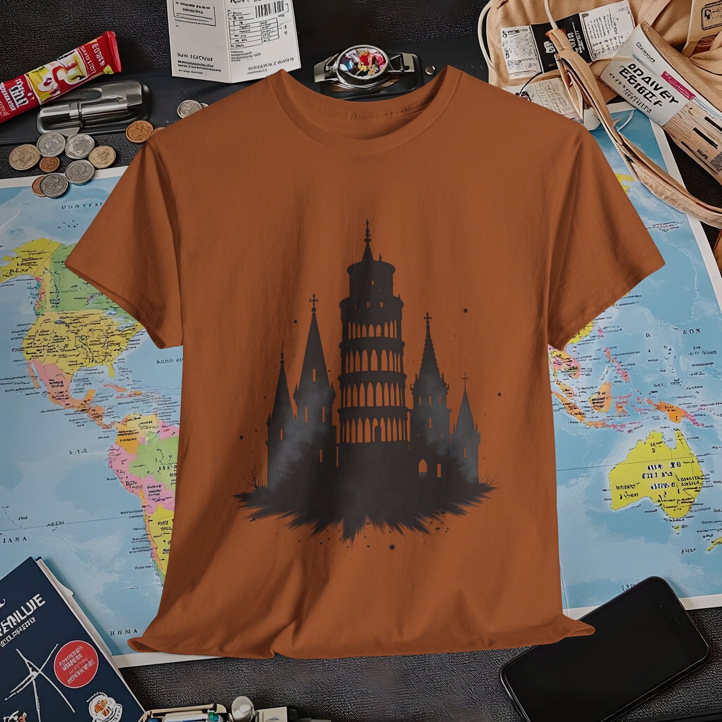 Architectural Fusion Air Travel T-Shirts | Jetsetter, Airport, and International Flight Tees