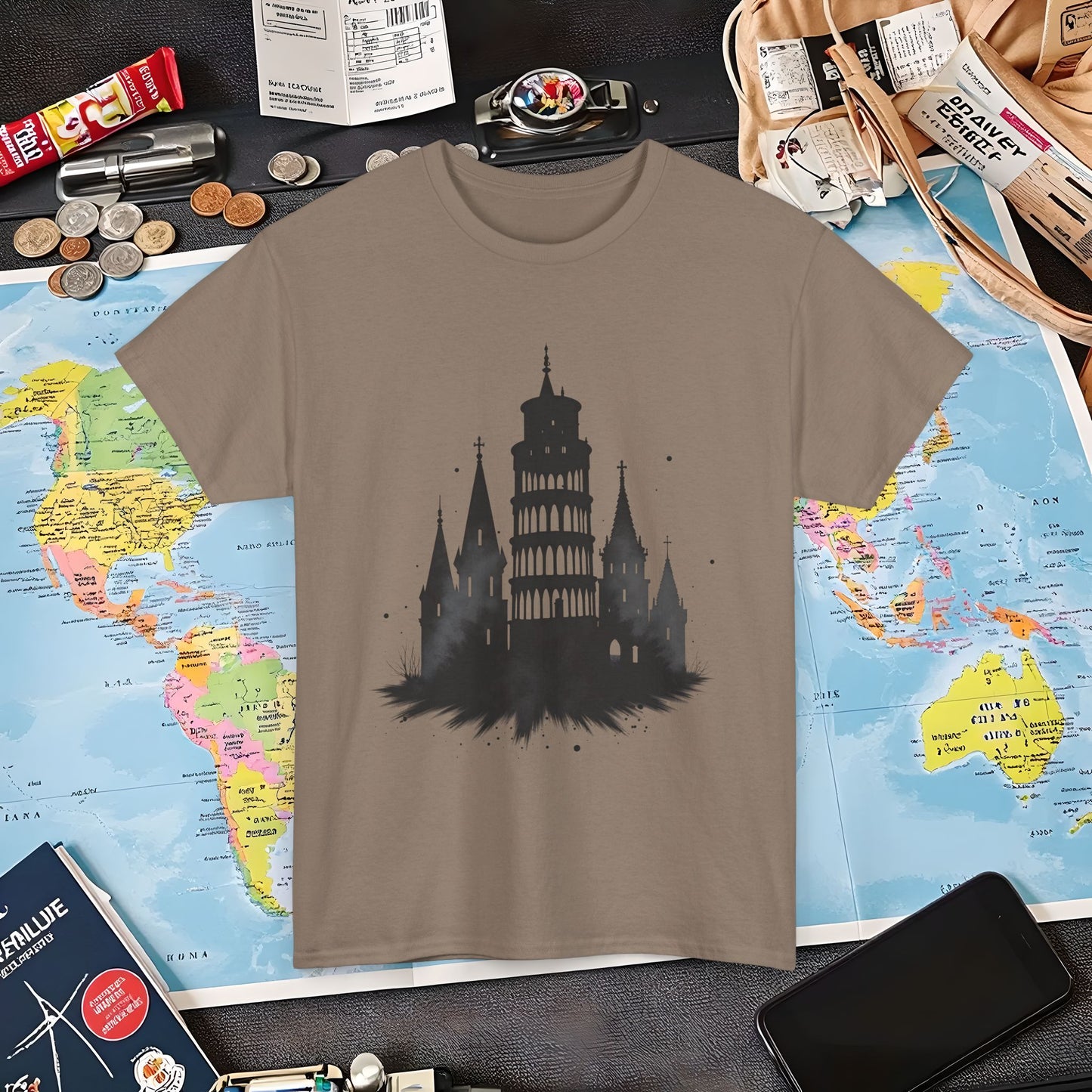 Architectural Fusion Air Travel T-Shirts | Jetsetter, Airport, and International Flight Tees