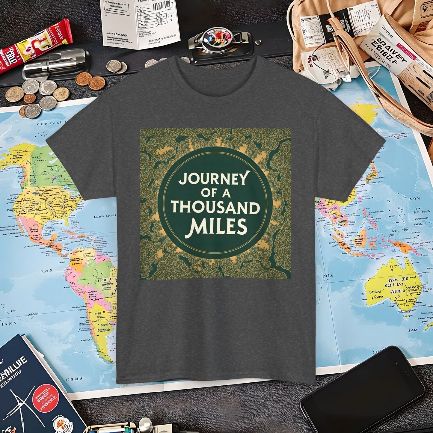 Wanderlust JourneyAir Travel T-Shirts | Jetsetter, Airport, and International Flight Tees