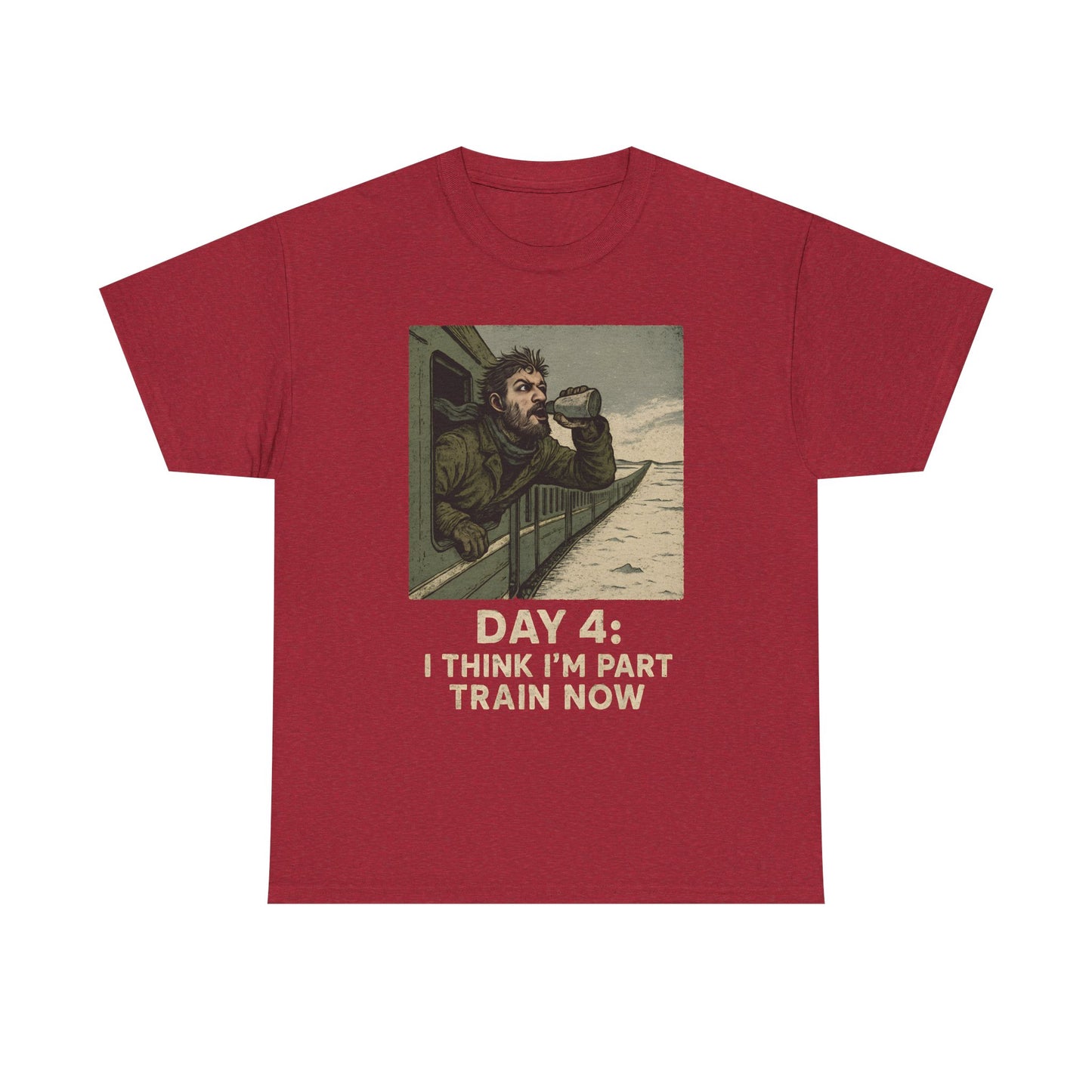 Day 4: I Think I Am Part Train – Feral Traveler’s Siberian Railroad Tee Road Trip & Vehicle Travel T-Shirts | Car, RV, and Motorcycle Adventure Tees