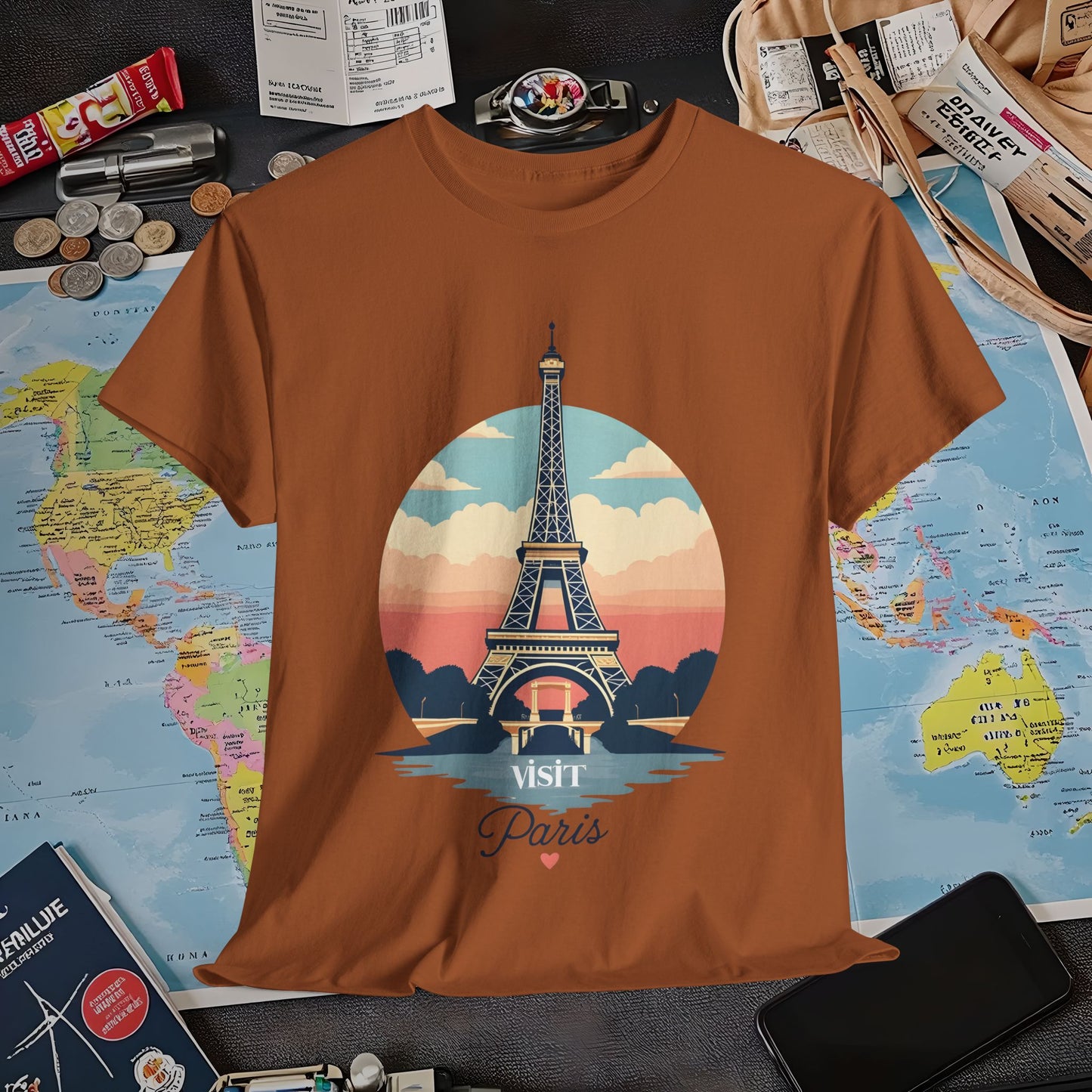 Paris Dreams Air Travel T-Shirts | Jetsetter, Airport, and International Flight Tees