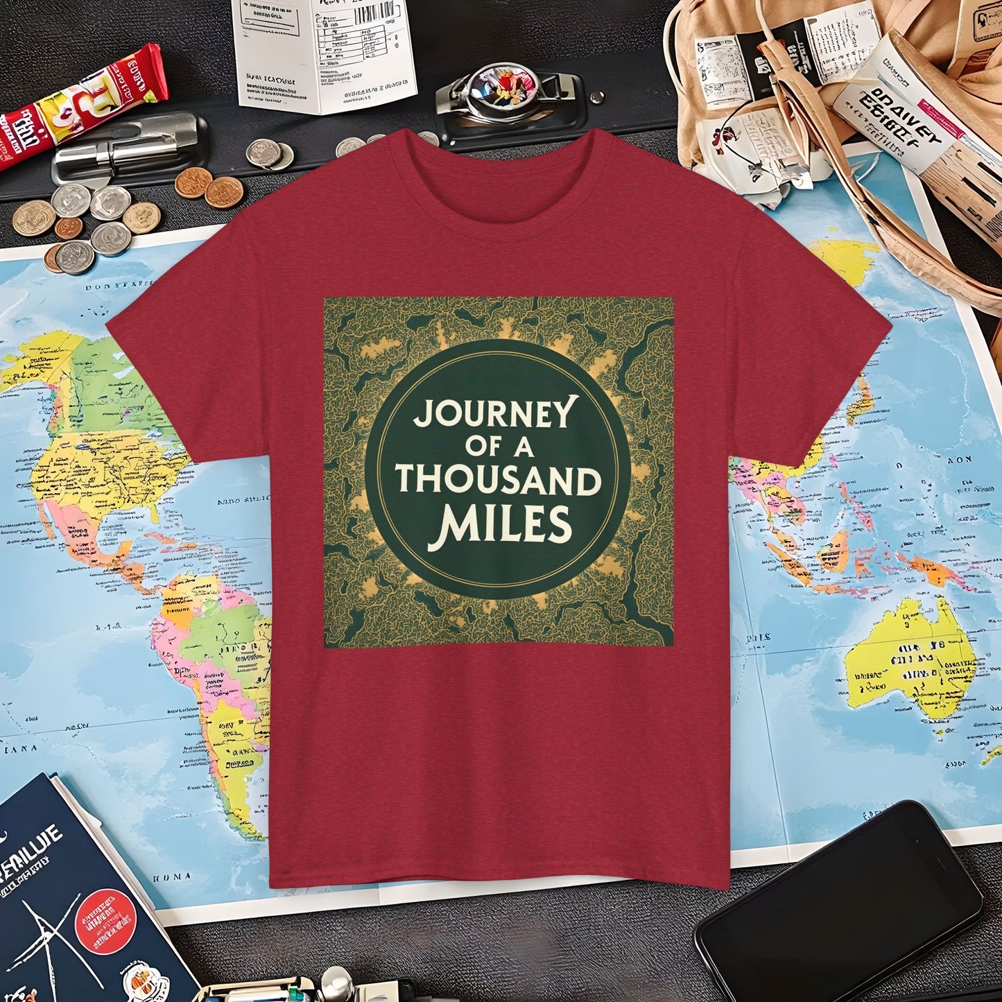 Wanderlust JourneyAir Travel T-Shirts | Jetsetter, Airport, and International Flight Tees