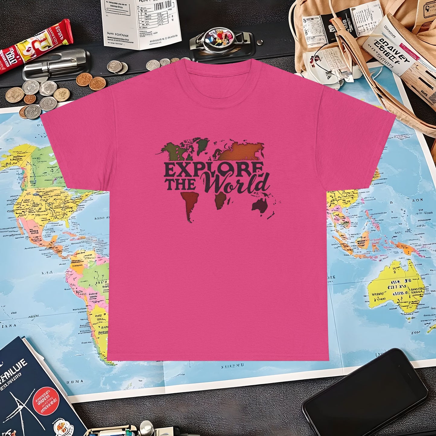 Vintage Explorer Air Travel T-Shirts | Jetsetter, Airport, and International Flight Tees