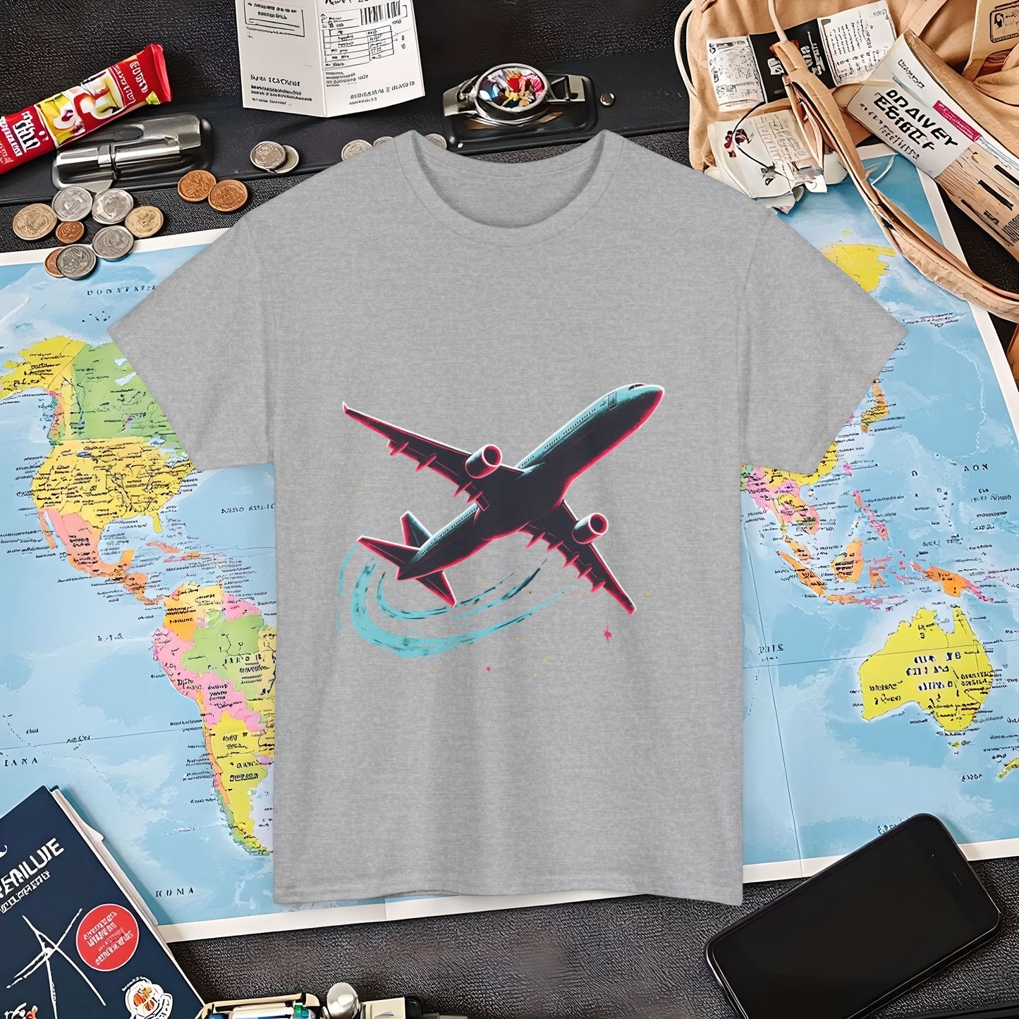 Takeoff Air Travel T-Shirts | Jetsetter, Airport, and International Flight Tees