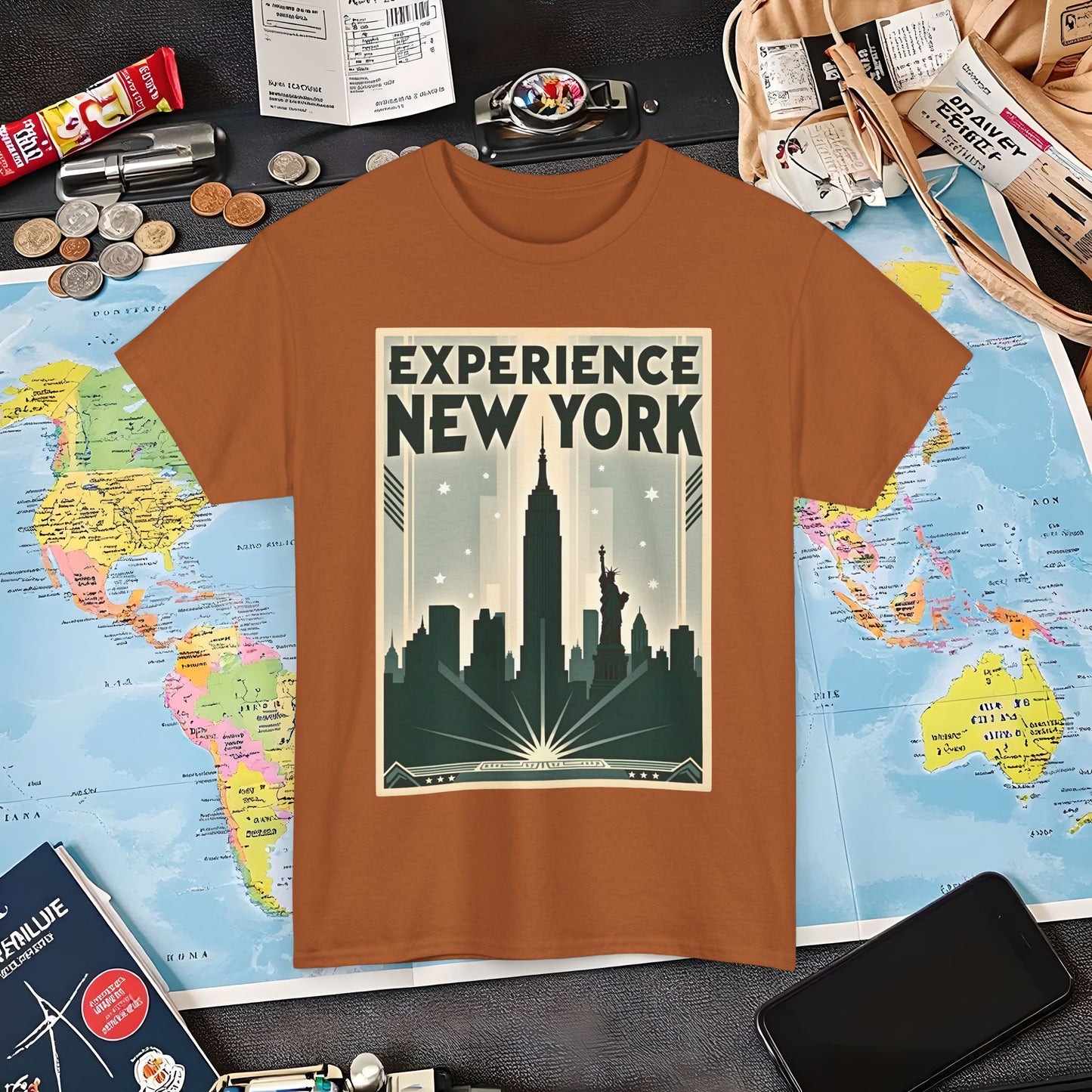 Empire Dreams Air Travel T-Shirts | Jetsetter, Airport, and International Flight Tees