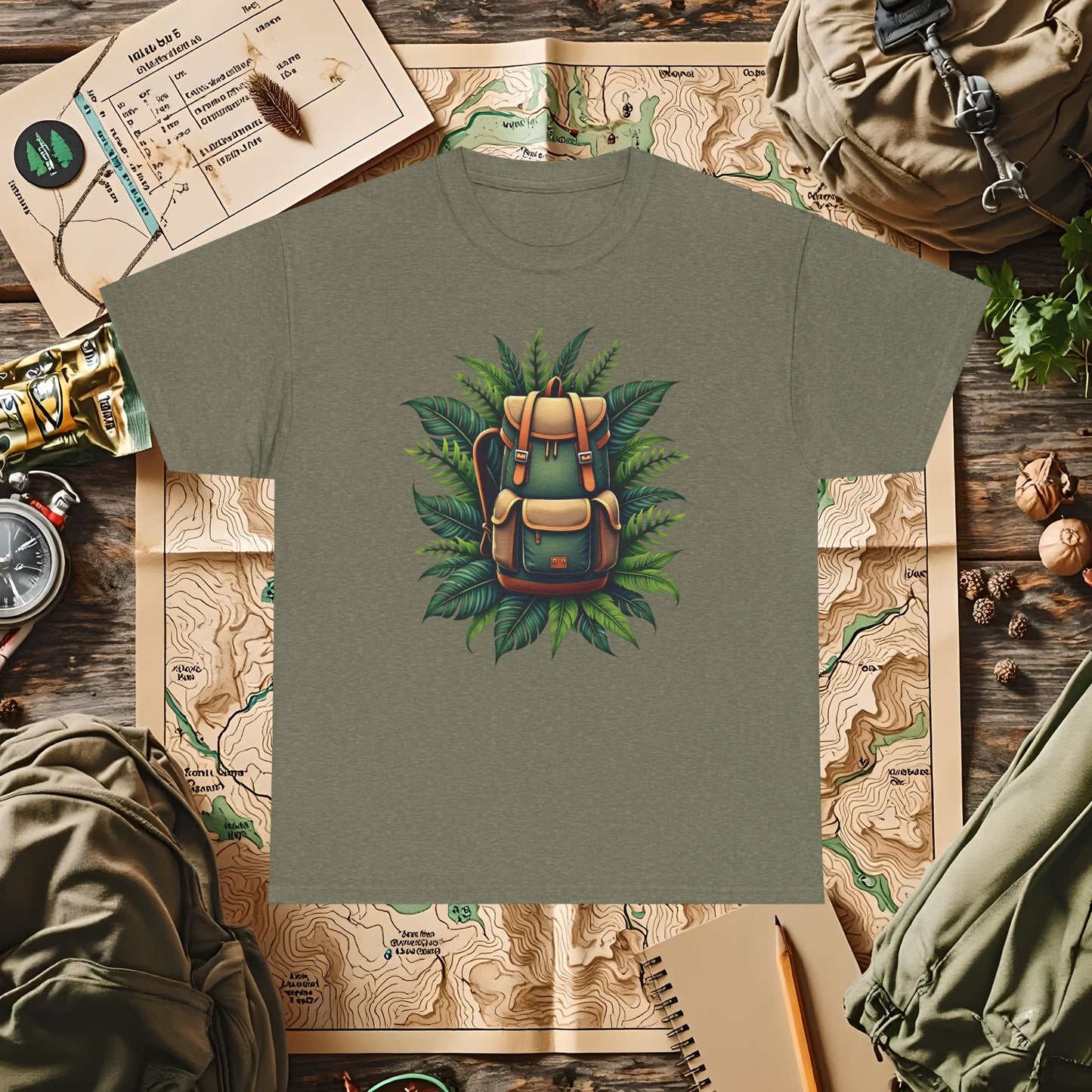 Jungle Adventure Outdoor Adventure T-Shirts | Camping, Hiking, Rafting & Kayaking Tees for Nature Lovers