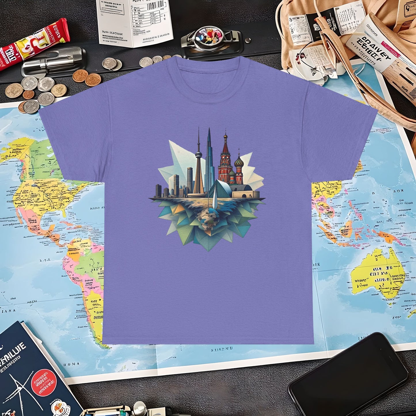 Urban Geometry Air Travel T-Shirts | Jetsetter, Airport, and International Flight Tees